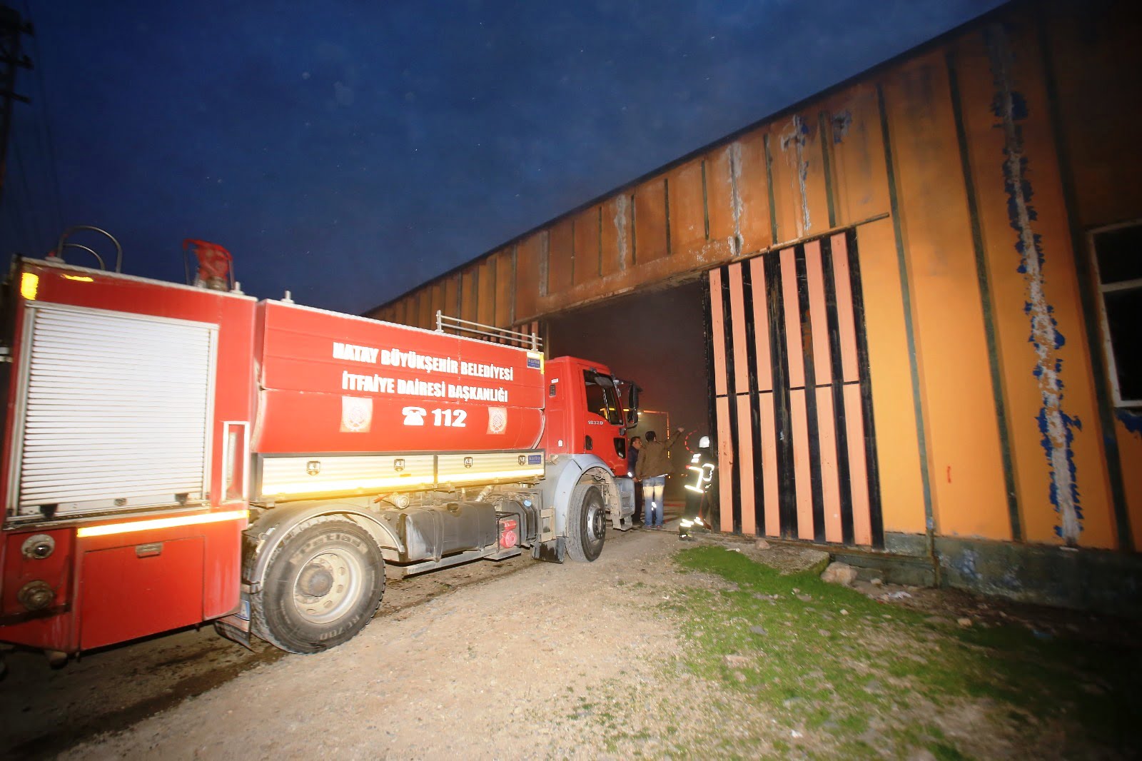 HASSADAKI YANGIN KISA SUREDE SONDURULDU 2