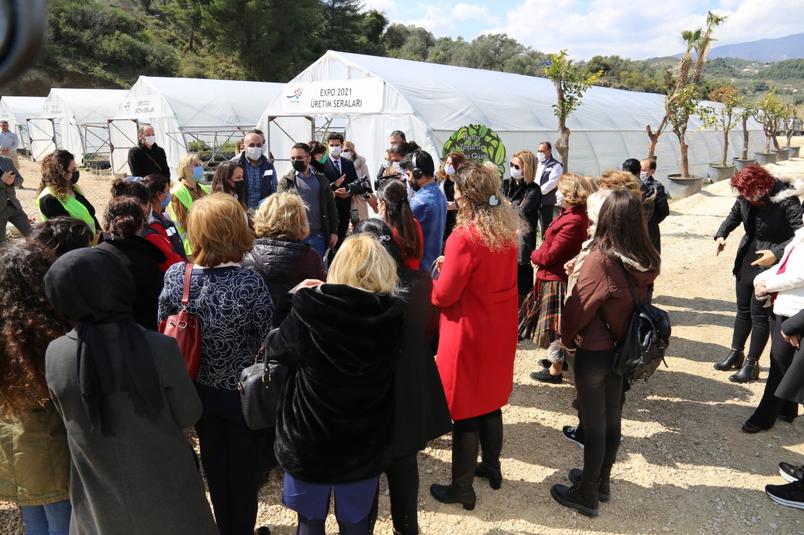 HATAYIN URETKEN KADINLARI EXPO SERALARINI ZIYARET ETTI 3