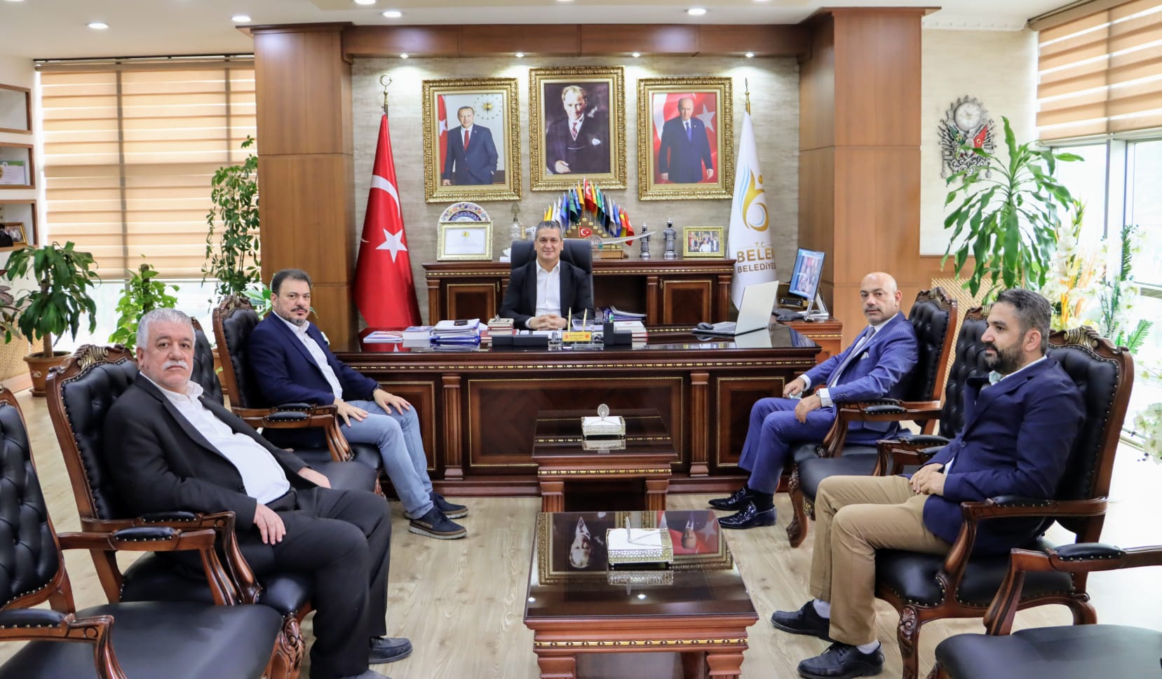 HGC’DEN BAŞKAN TOSYALI VE GÜL’E NEZAKET ZİYARETİ