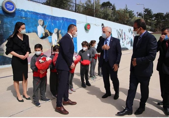 Belen Gazi Abdurrahman Paşa İlkokulu Çocuk Sokağı açıldı