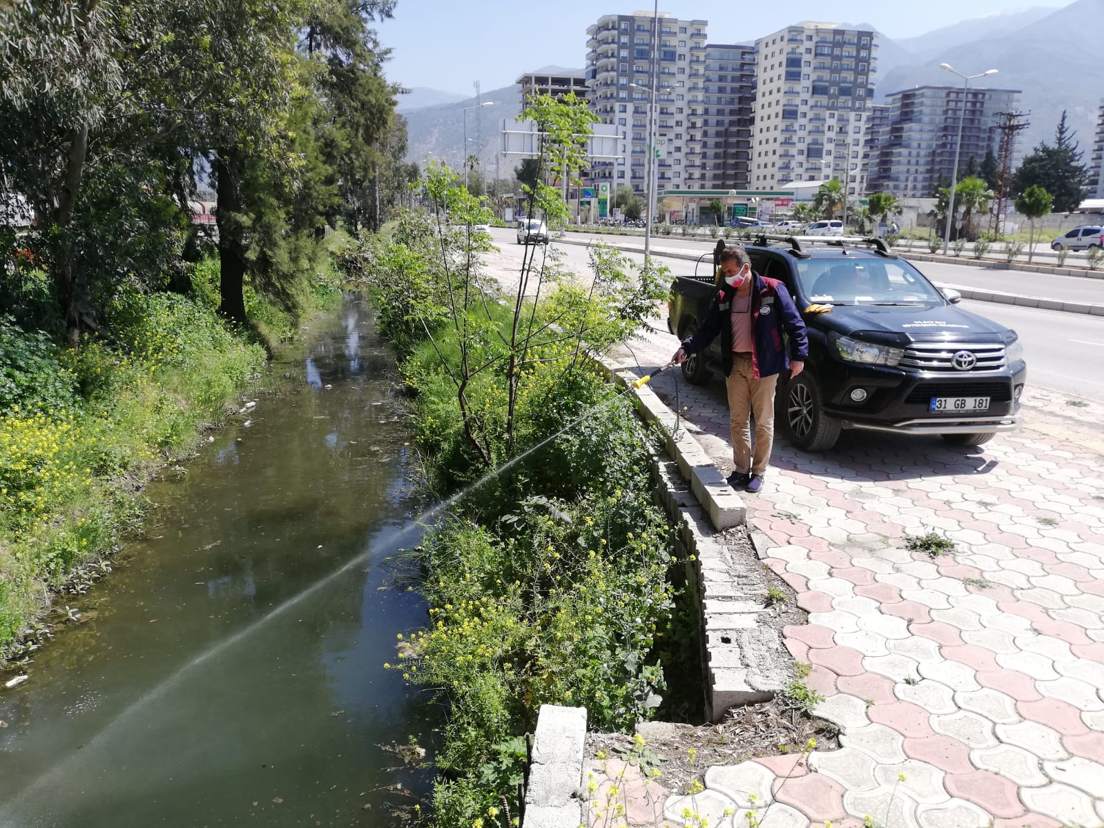 İskenderun’da 4 Ayda 12 Bin 726 Nokta İlaçlandı