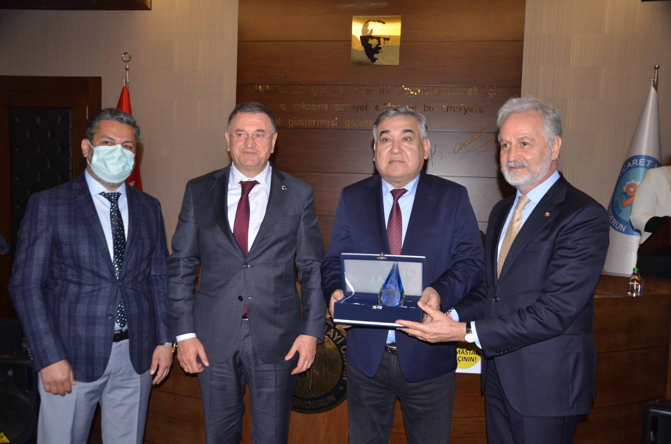 İTSO’da Türki Cumhuriyetlerinin Bağımsızlığının 30. Yıl Dönümü Etkinlikleri Kapsamında, İş Dünyası İle İstişare Toplantısı Düzenlendi