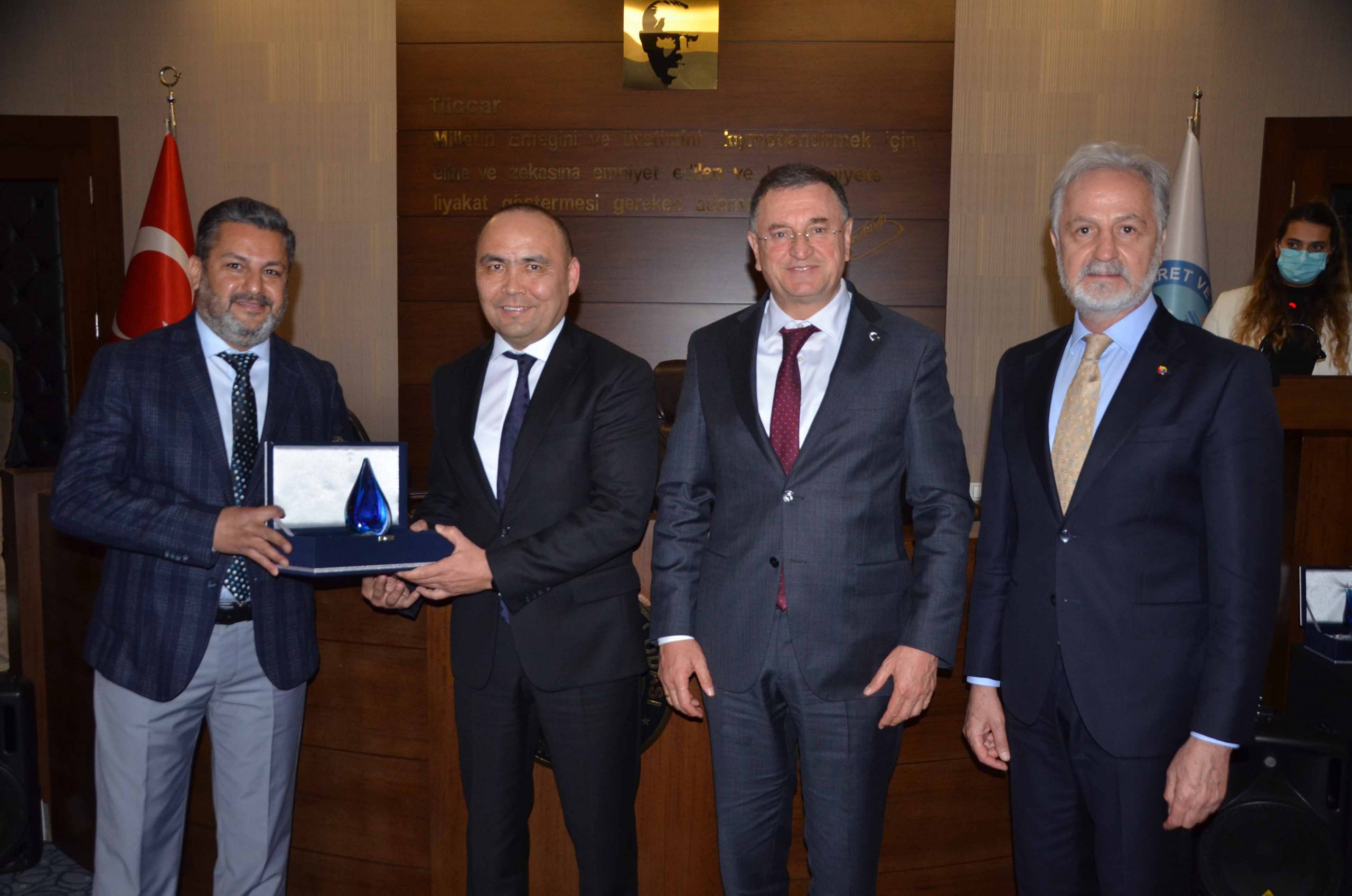 İTSO’da Türki Cumhuriyetlerinin Bağımsızlığının 30. Yıl Dönümü Etkinlikleri Kapsamında, İş Dünyası İle İstişare Toplantısı Düzenlendi