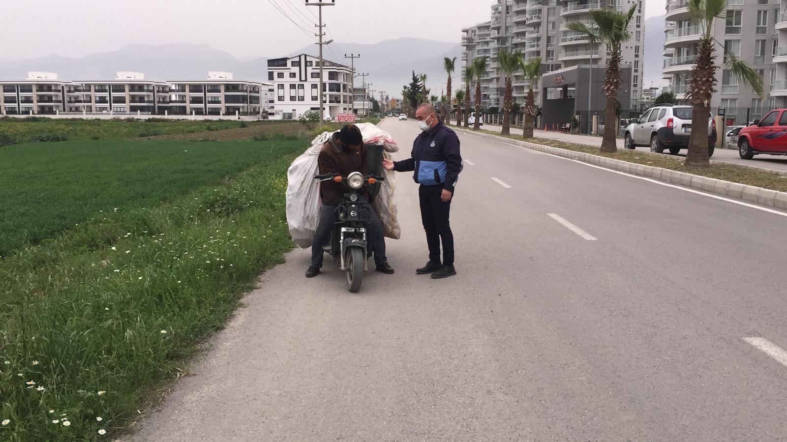 Arsuz&#8217;da Hurdacı, Kağıt Toplayıcı ve Eskici Denetimi