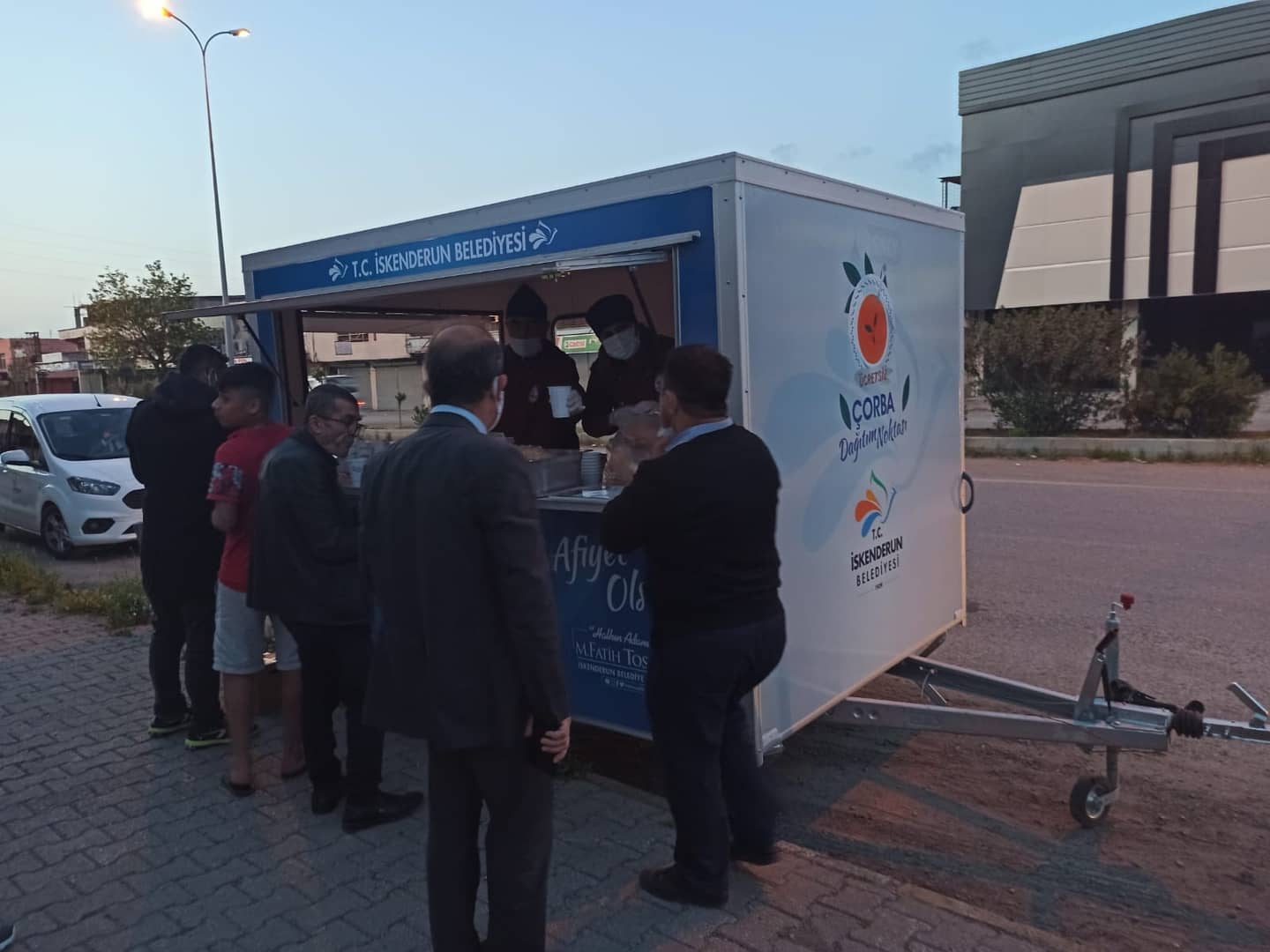 İftarda Çorba Dağıtımı Devam Ediyor