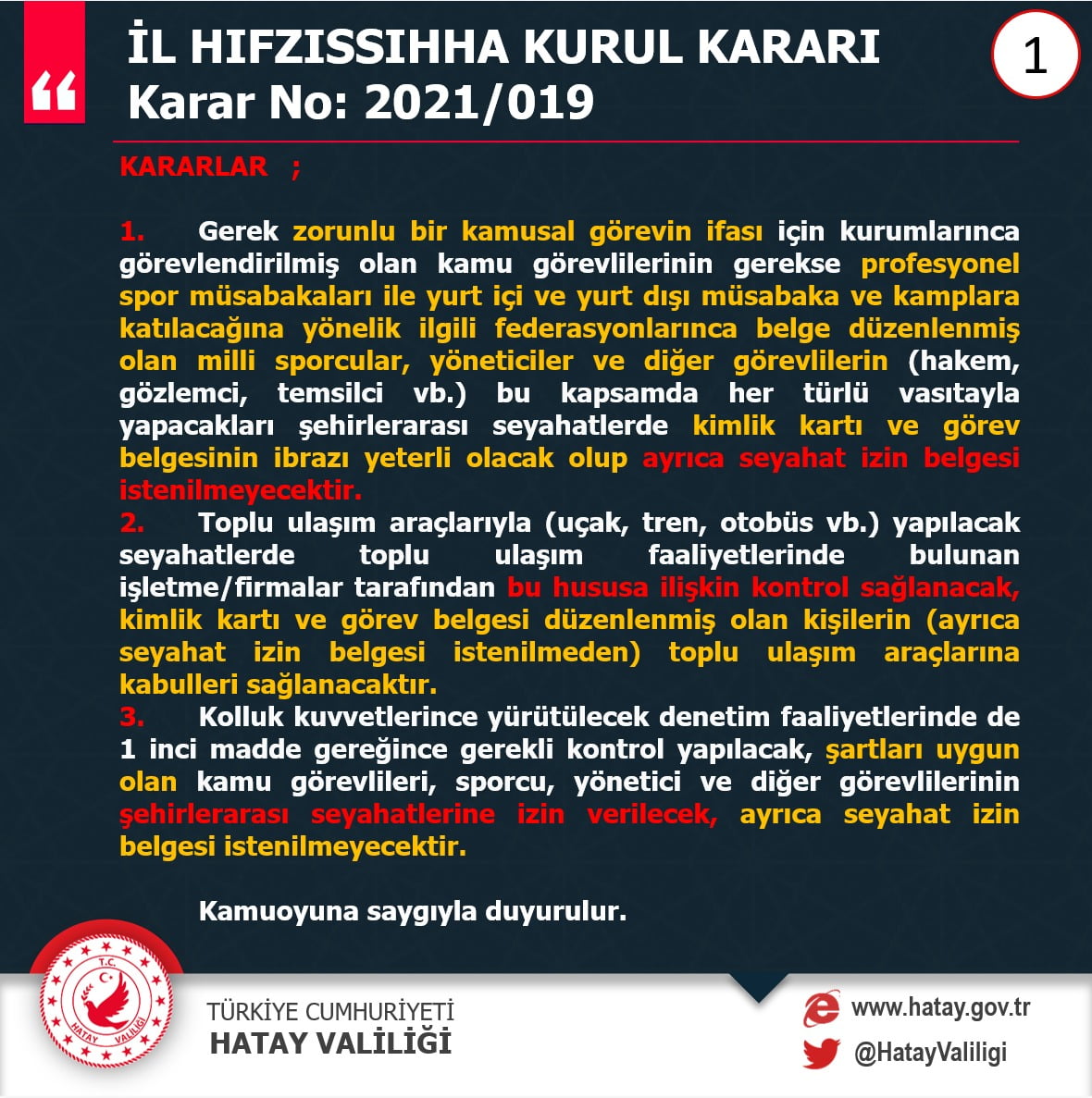 İçişleri Bakanlığı’ndan yeni koronavirüs genelgesi! 81 ile gönderildi