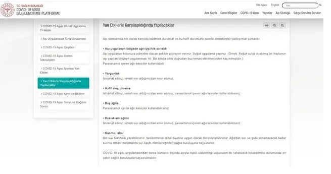 Koronavirüs aşısı olanlar dikkat