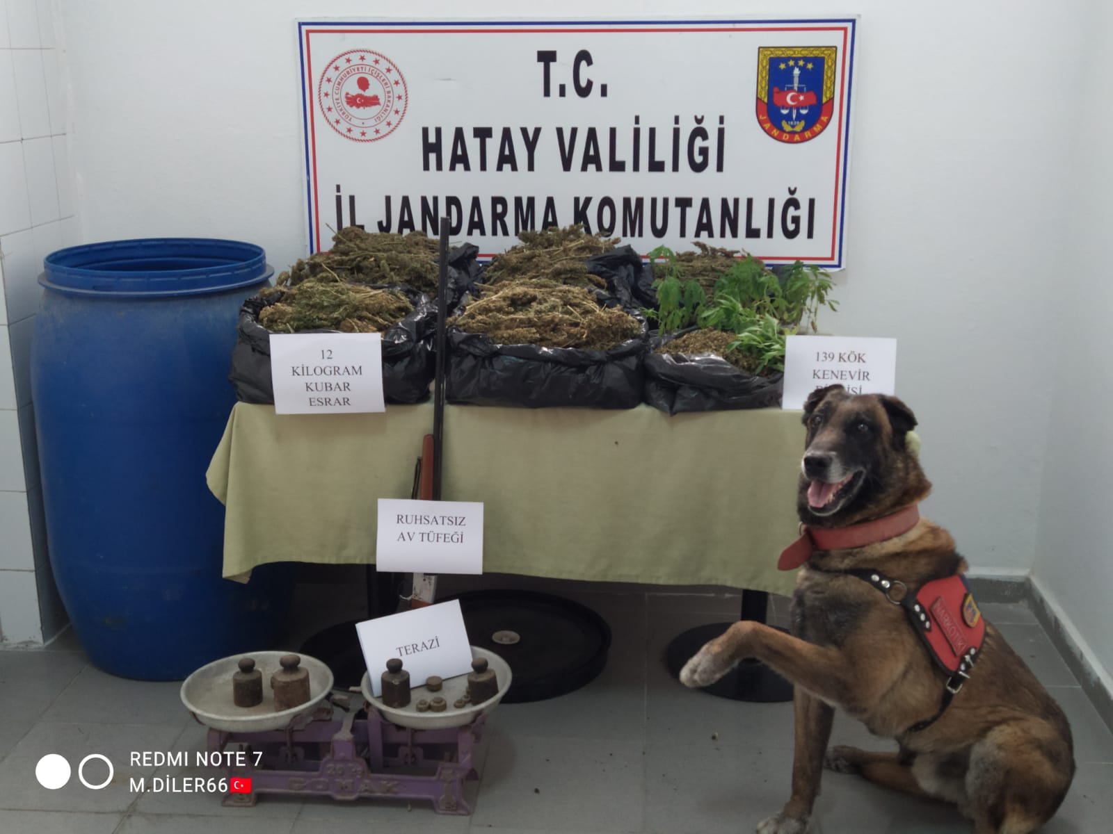 Hatay’da Uyuşturucu Operasyonu