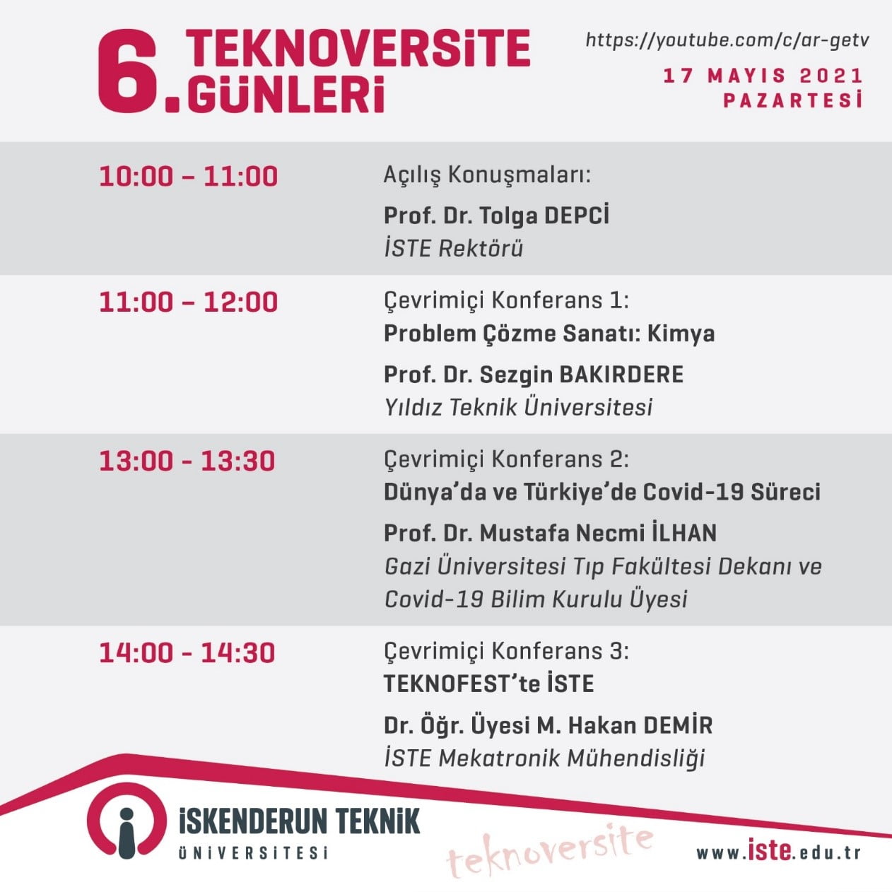 6. TEKNOVERSİTE GÜNLERİ BAŞLIYOR