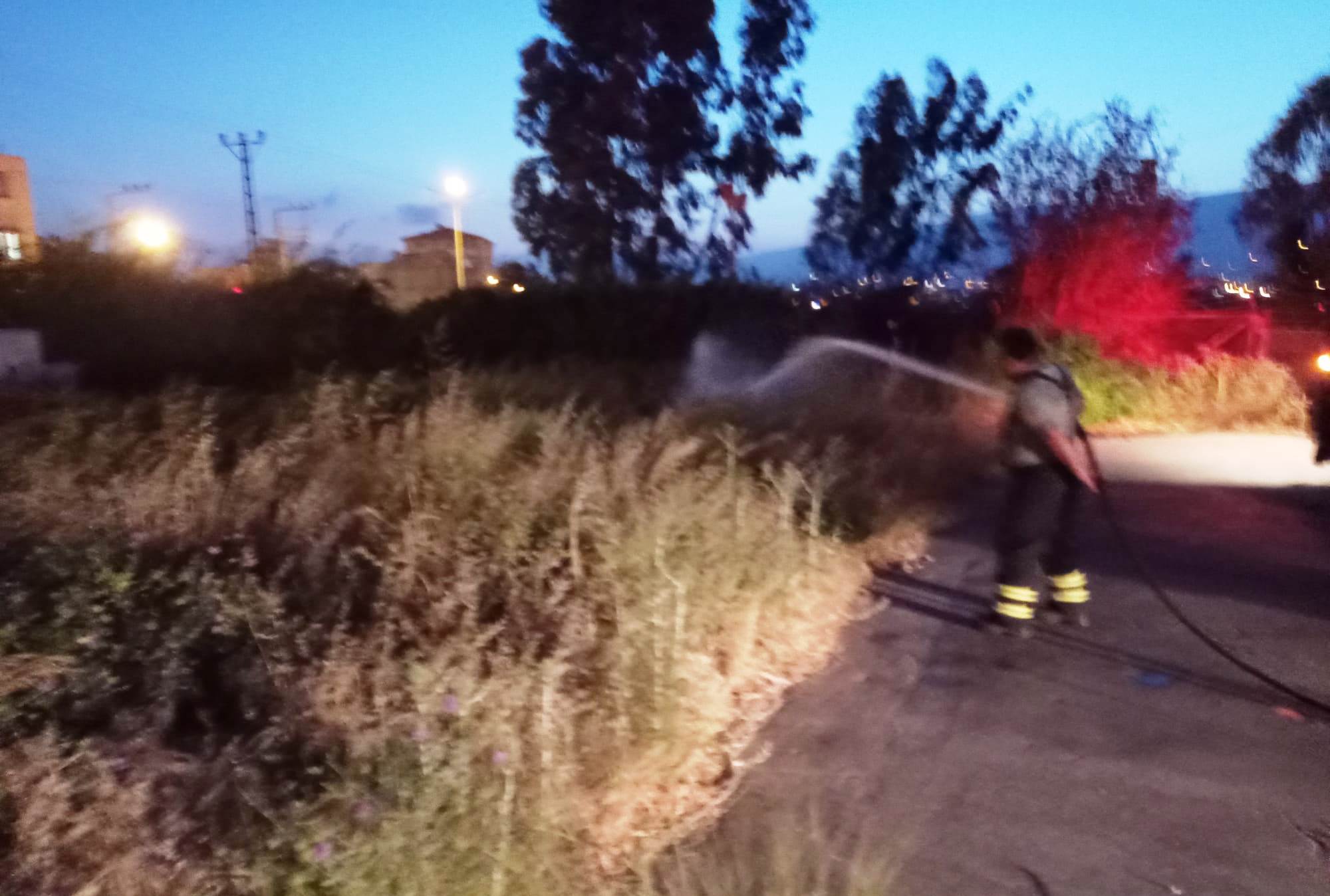 HBB İTFAİYESİNDEN ANINDA MÜDAHALE