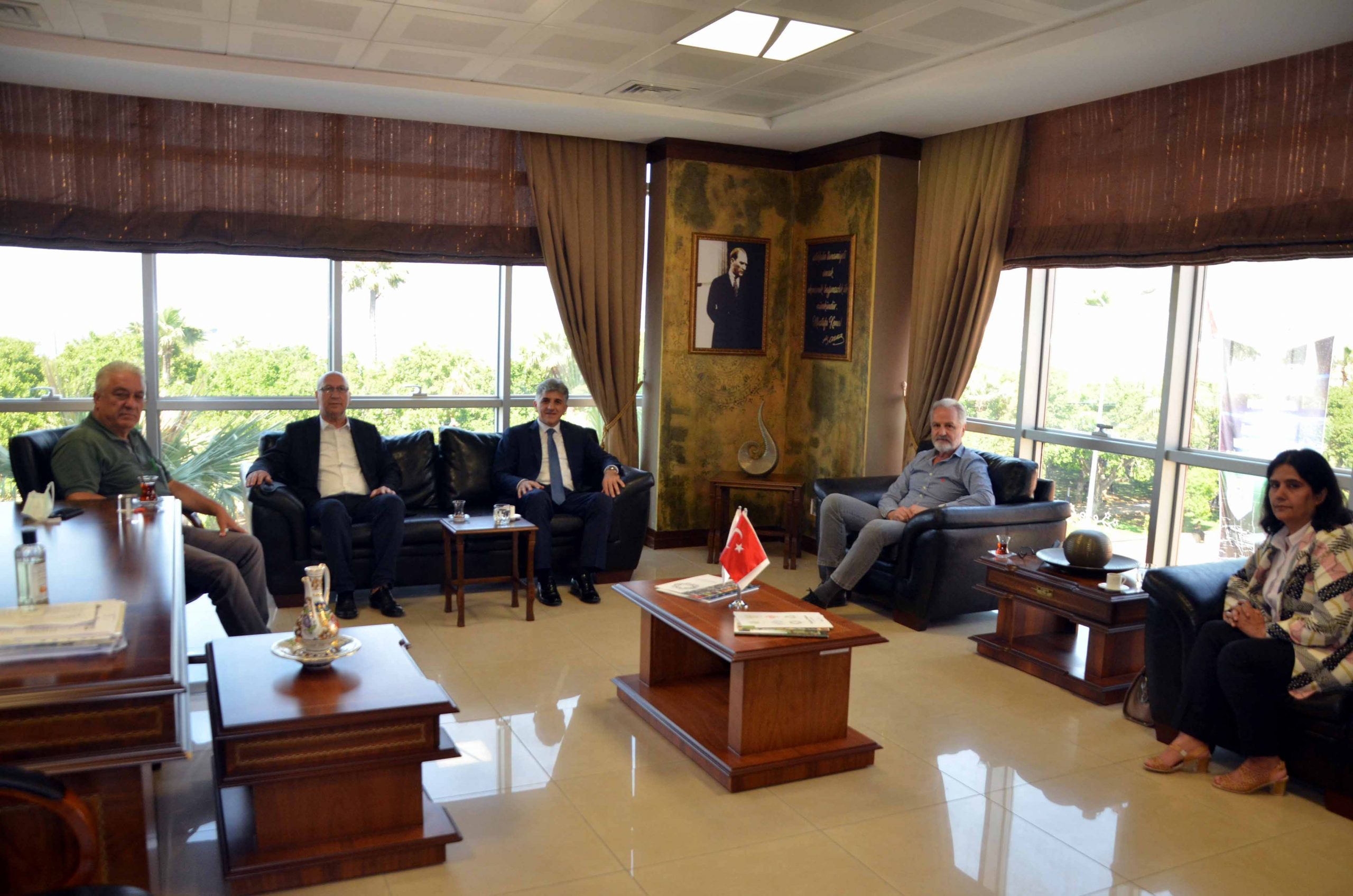 SGK Hatay İl Müdürü Hamit Bal İTSO’yu Ziyaret Etti