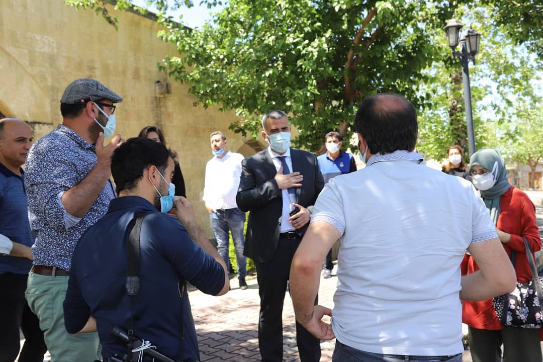 Yunus Emre Enstitüsü, program dönüşü Sokollu Mehmet Paşa Külliyesini ziyaret etti