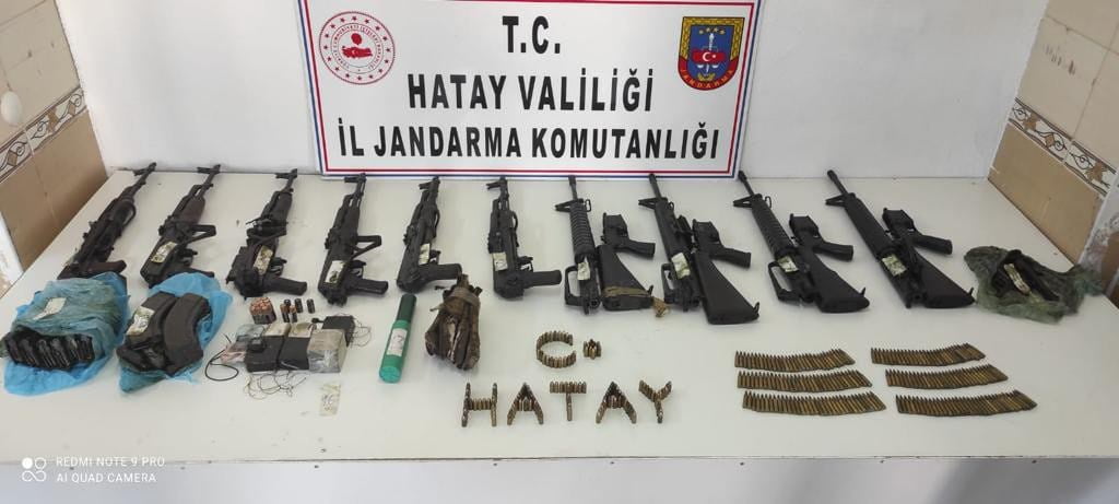 Hatay’da Yer Altı Deposu Bulundu