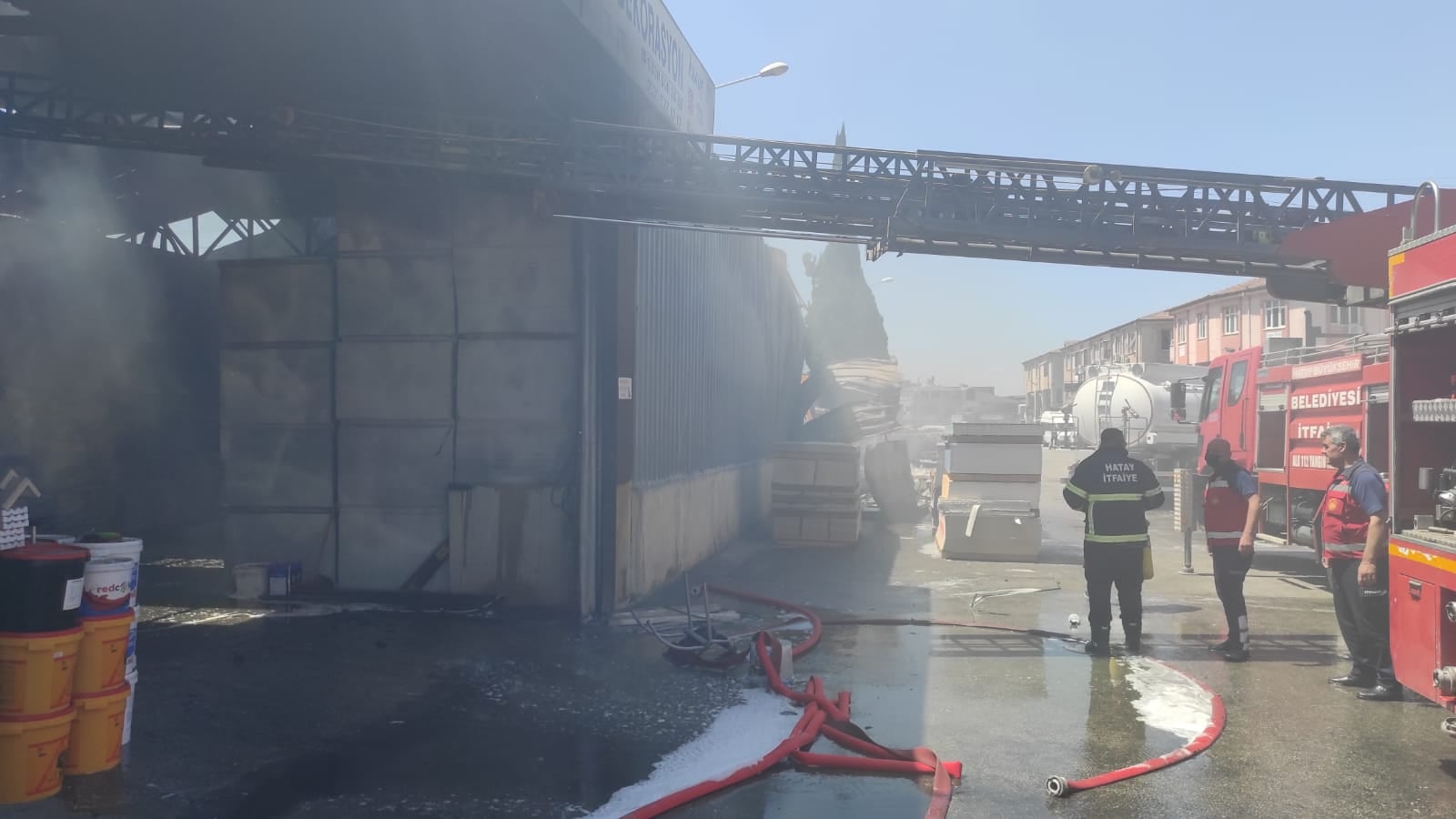 Hatay&#8217;da Çıkan Yangın Kontrol Altına Alındı