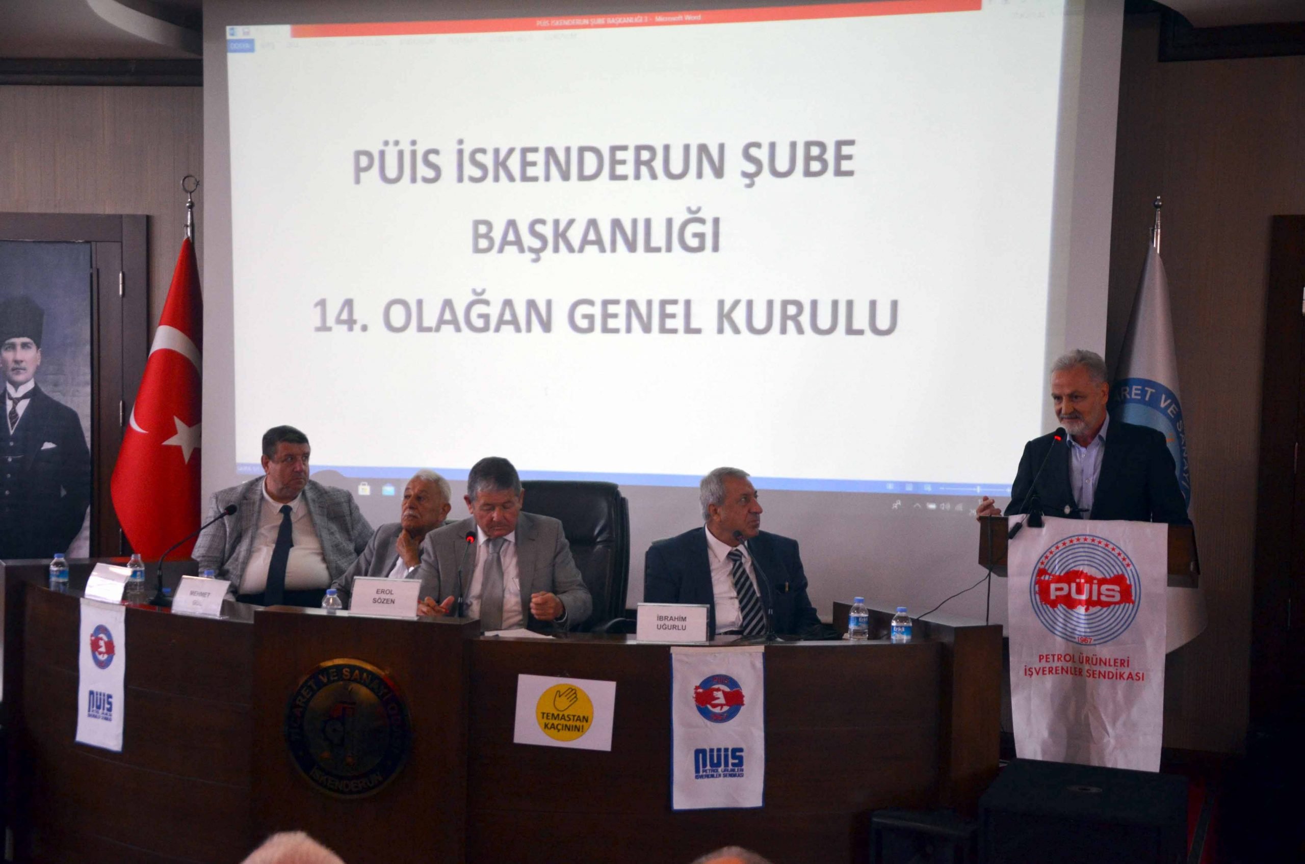 Petrol &Uuml;r&uuml;nleri İşverenler Sendikası (P&Uuml;İS) Şubesi&rsquo;nin 14. Genel Kurulunda Doğan Erten G&uuml;ven Tazeledi