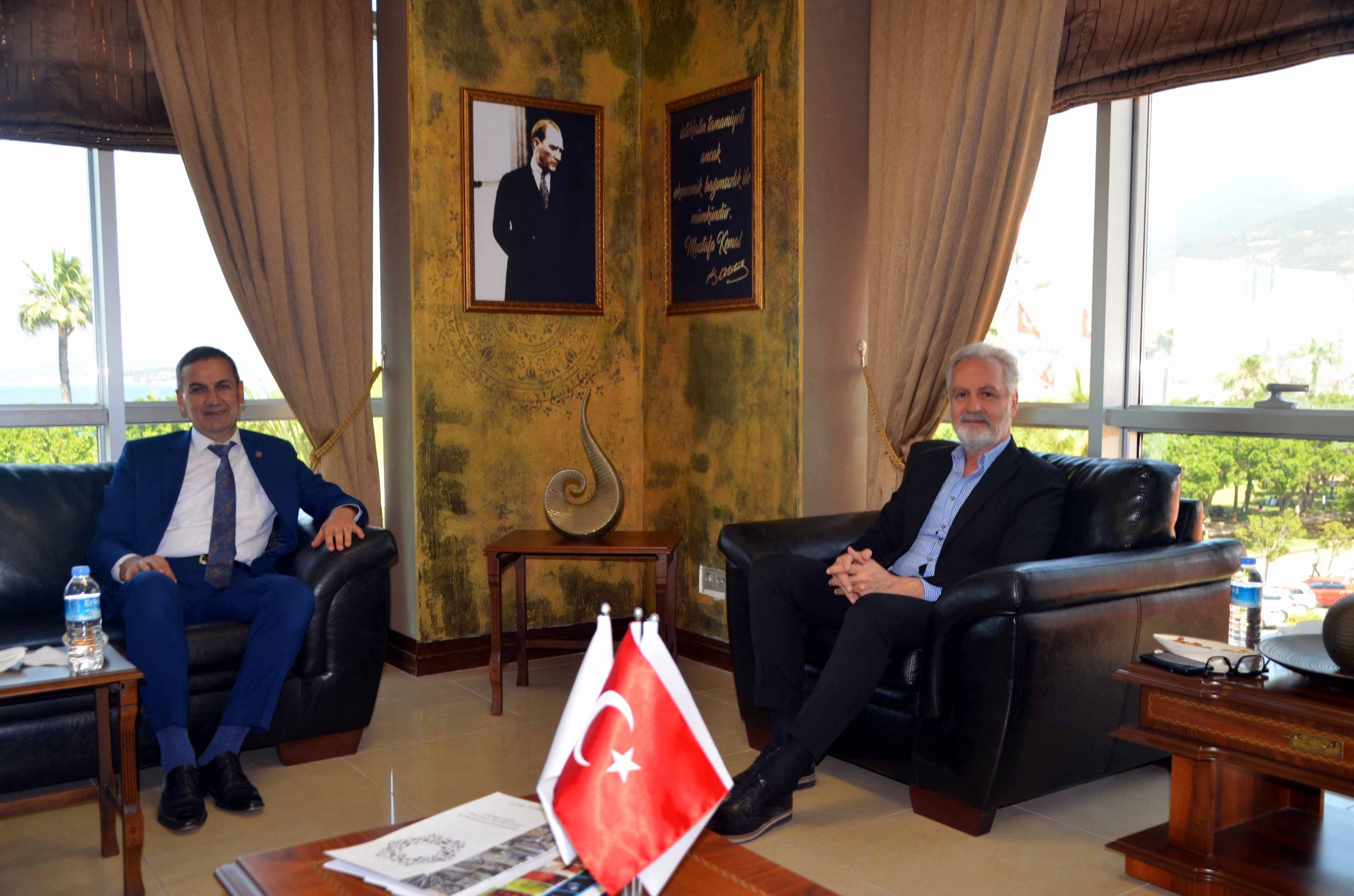 Doğu Akdeniz Gümrük ve Dış Ticaret Bölge Müdürü Hayrettin Yıldırım İTSO’yu Ziyaret Etti