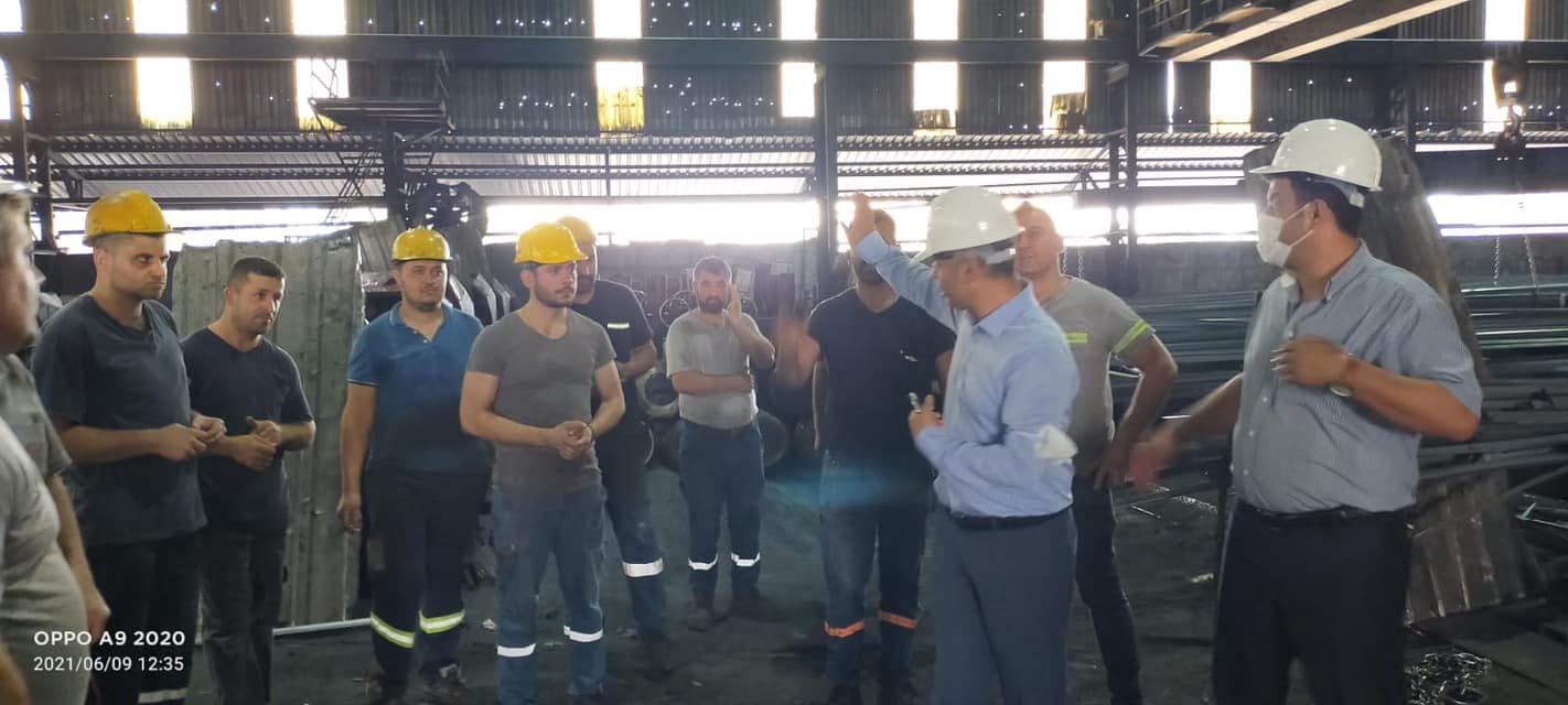 &Ouml;Z&Ccedil;ELİK-İŞ SENDİKASI; YOLBULAN&rsquo;DA İŞLER YOLUNDA G&Uuml;NG&Ouml;R, &ldquo;HER DAİM SAHADA İŞ&Ccedil;İLERİMİZİN YANINDAYIZ&rdquo;