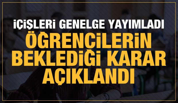 Liselere Giriş Sınavı Tedbirleri Genelgesi Yayınlandı