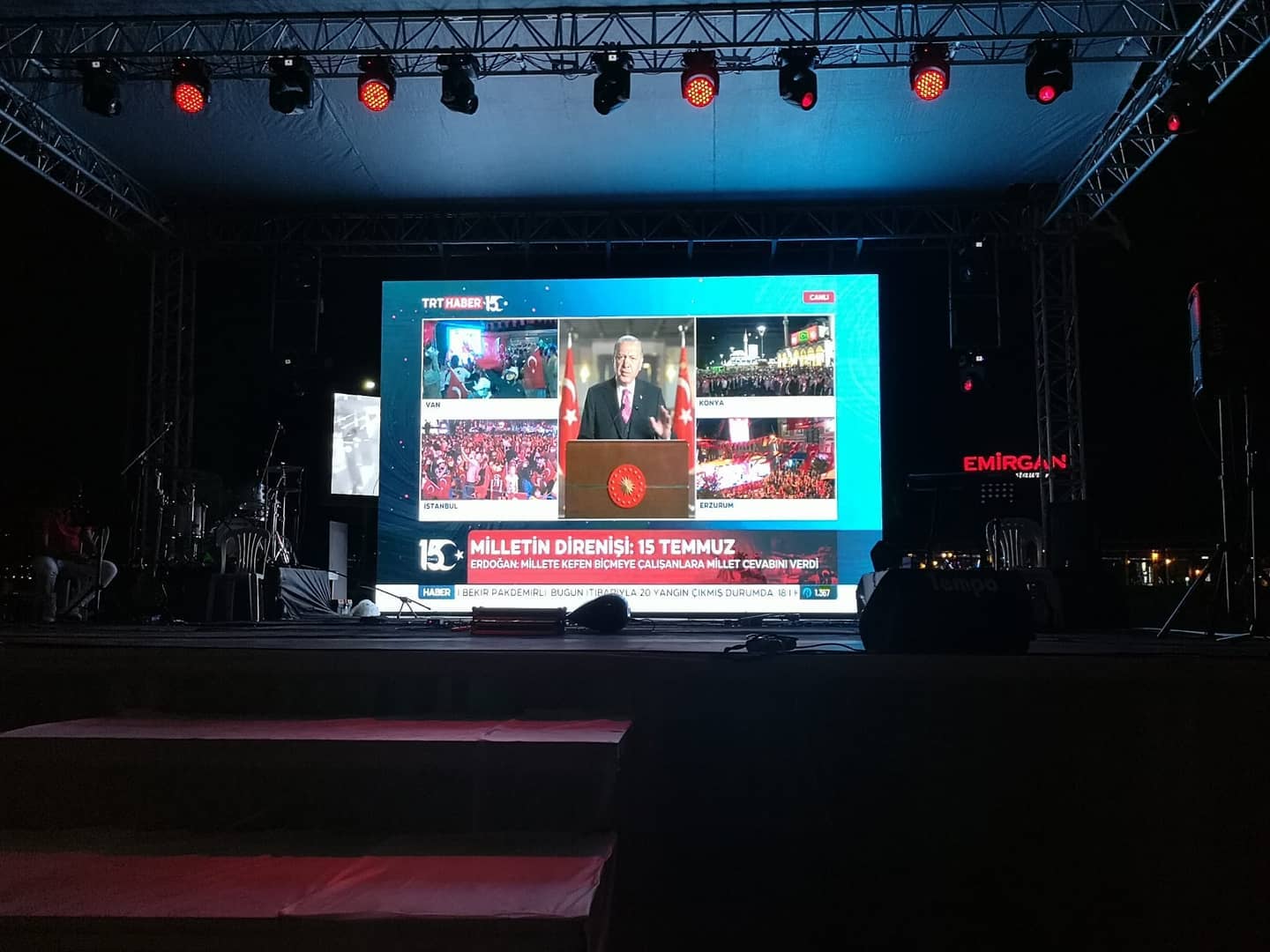 İSKENDERUN&rsquo;DA 15 TEMMUZ DEMOKRASİ ZAFERİ VE ŞEHİTLERİ ANILDI