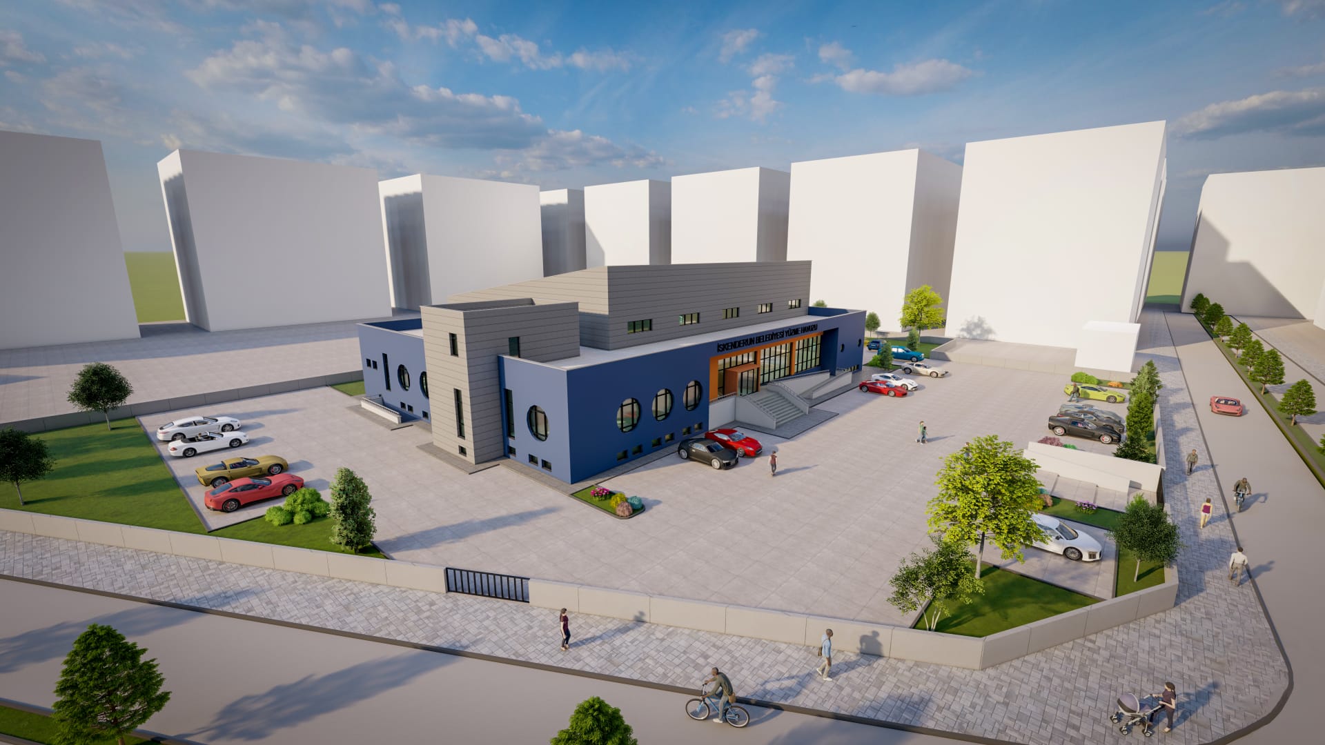 SAKARYA Y&Uuml;ZME HAVUZU İNŞAATI DEVAM EDİYOR