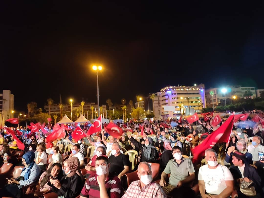 İSKENDERUN&rsquo;DA 15 TEMMUZ DEMOKRASİ ZAFERİ VE ŞEHİTLERİ ANILDI