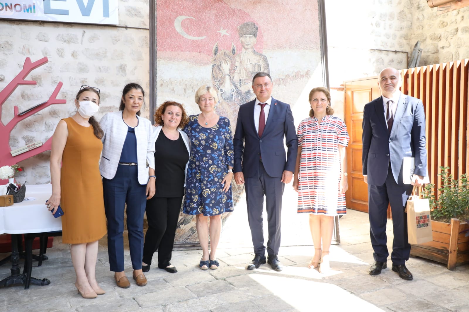 HBB BAŞKANI SAVAŞ BİRLEŞMİŞ MİLLETLER B&Uuml;Y&Uuml;KEL&Ccedil;İSİNİ AĞIRLADI