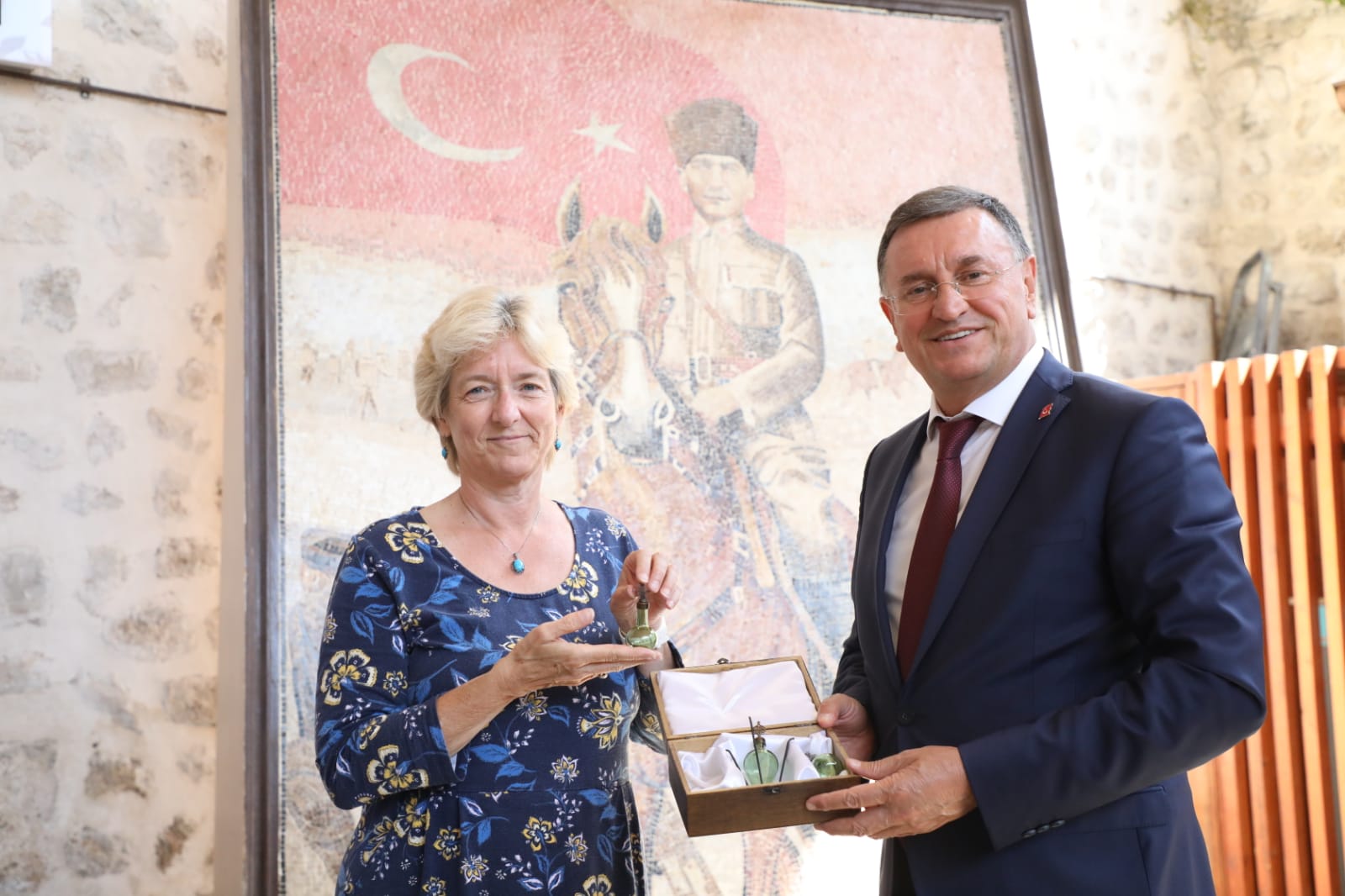 HBB BAŞKANI SAVAŞ BİRLEŞMİŞ MİLLETLER B&Uuml;Y&Uuml;KEL&Ccedil;İSİNİ AĞIRLADI