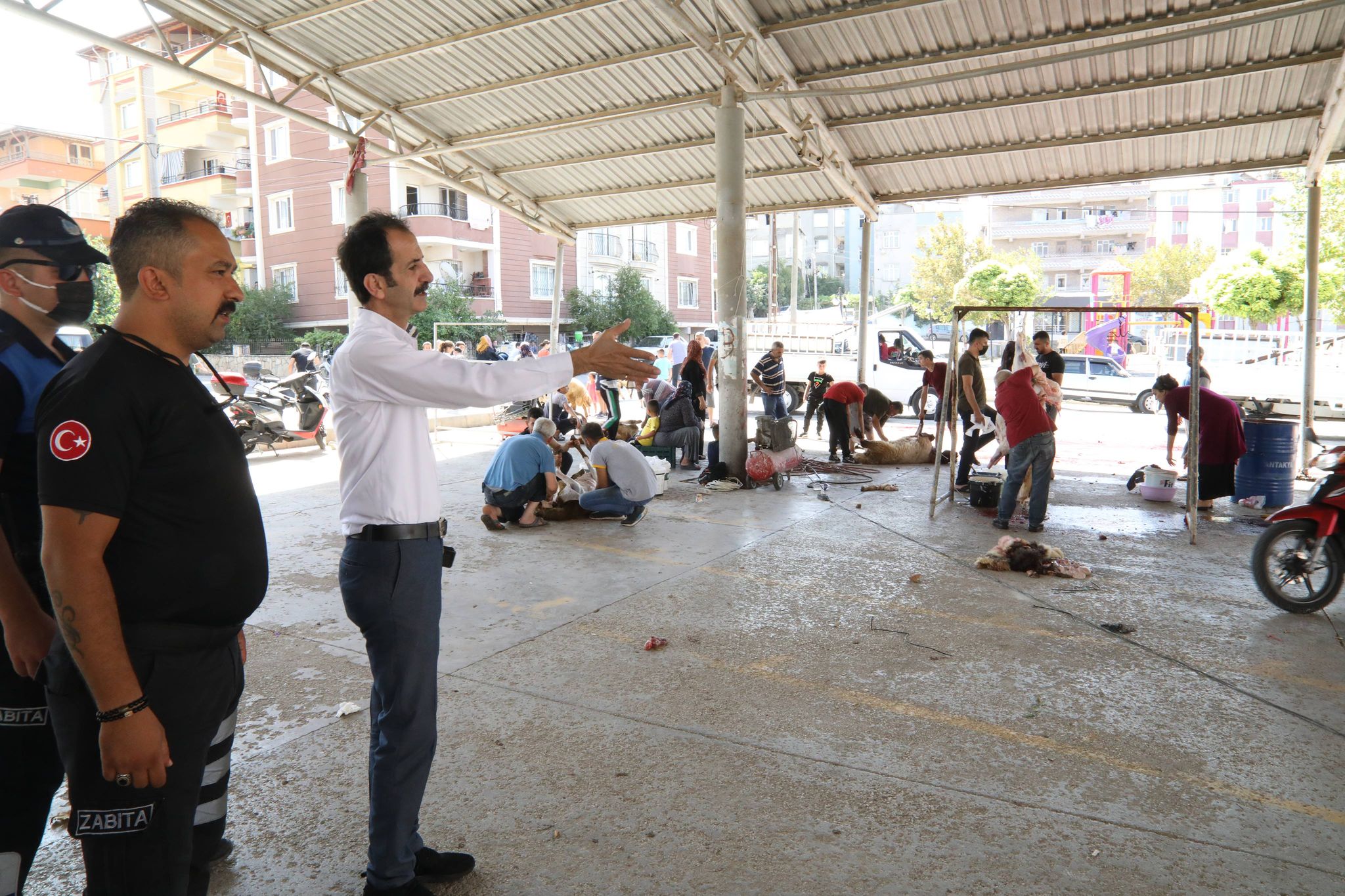 HBB&rsquo;DEN KURBAN KESİM YERLERİNE DENETİM