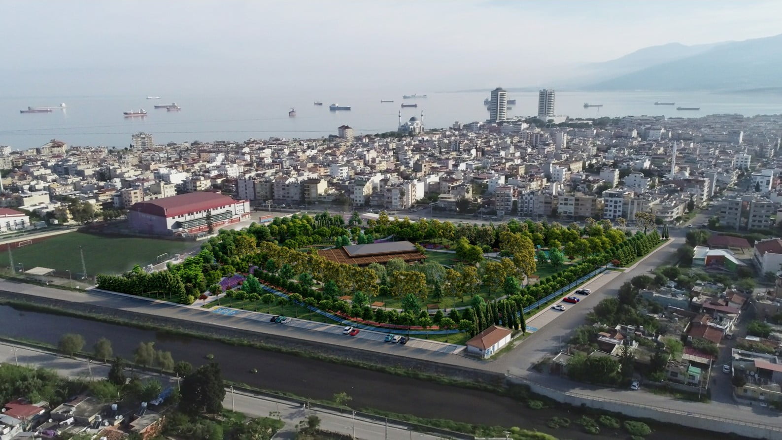 İskenderun&#8217;a Yeni Millet Bahçesi Yapılıyor