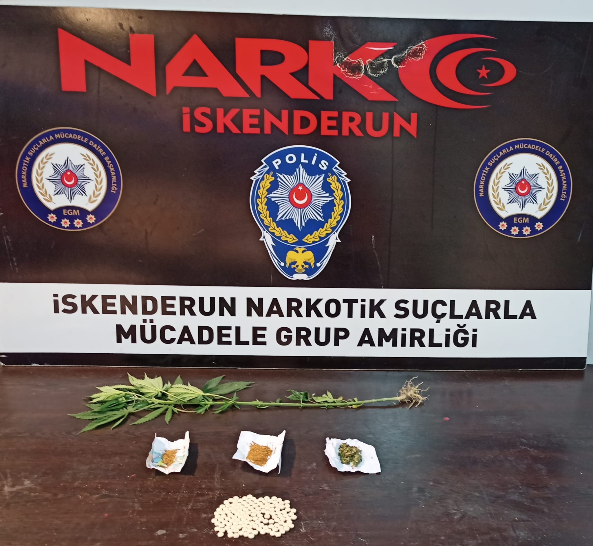 İskenderun NSM Grup Amirliğinden Operasyon