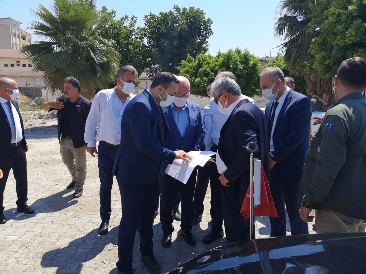 Vali Doğan Pac Camii Projesini İnceledi