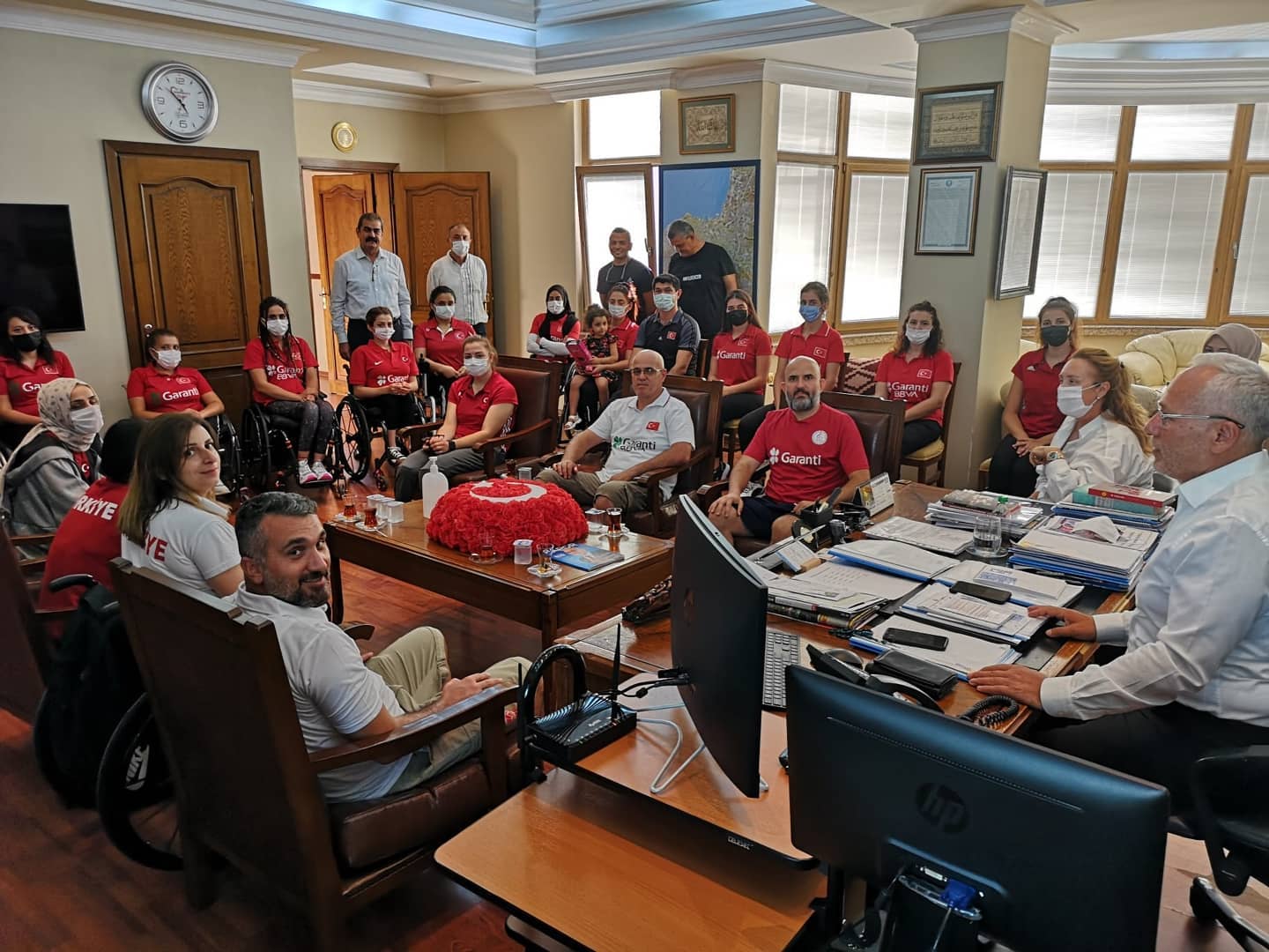 MİLLİ TAKIMI SPORCULARINDAN BAŞKAN TOSYALI’YA TEŞEKK&Uuml;R