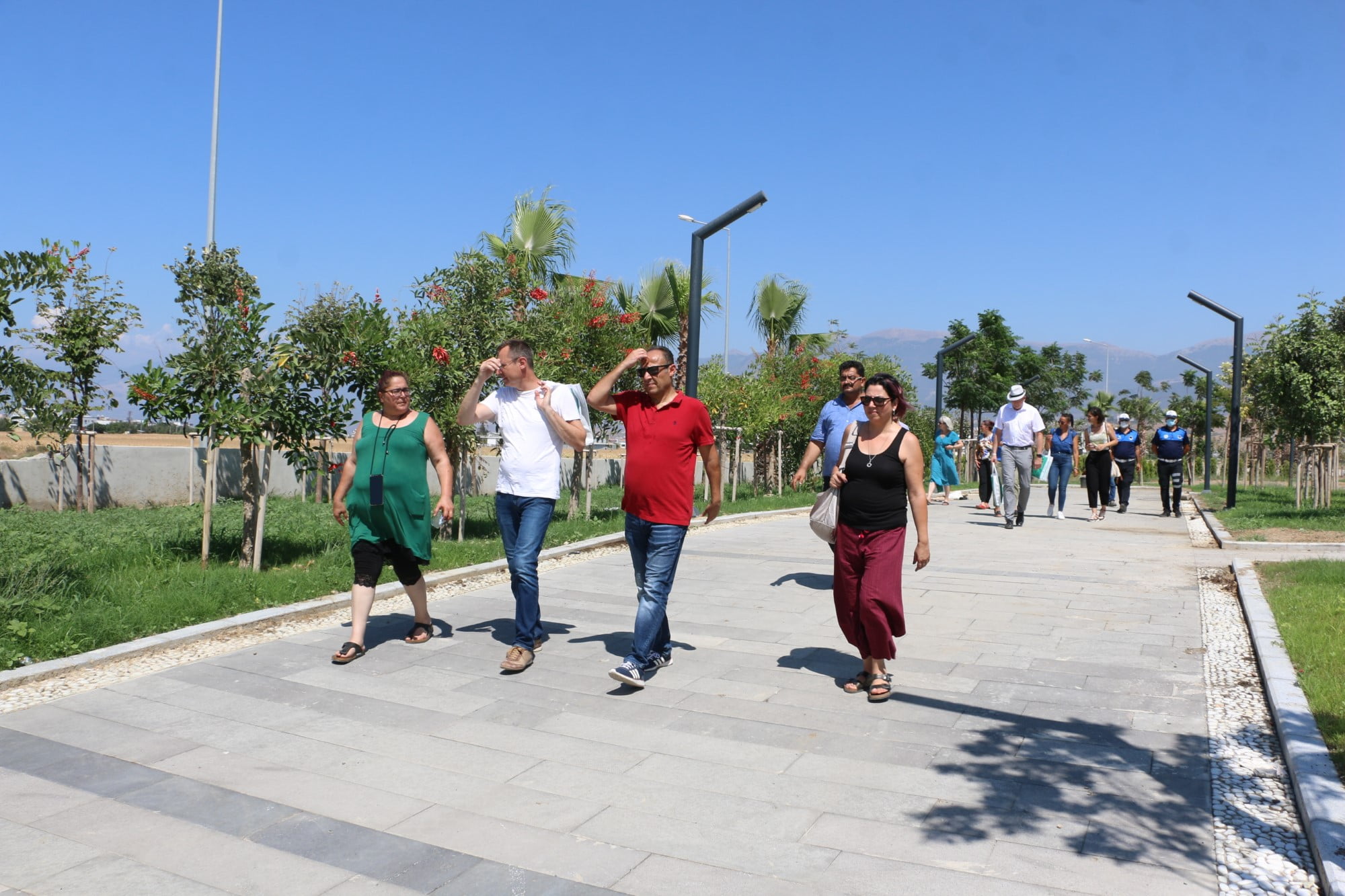 AALEN HEYETİ İSKENDERUN-ARSUZ BÖLGESİNDEKİ EXPO ALANINI ZİYARET ETTİ