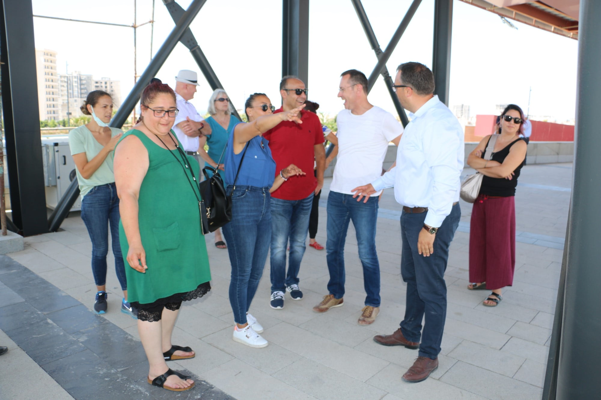 AALEN HEYETİ İSKENDERUN-ARSUZ B&Ouml;LGESİNDEKİ EXPO ALANINI ZİYARET ETTİ