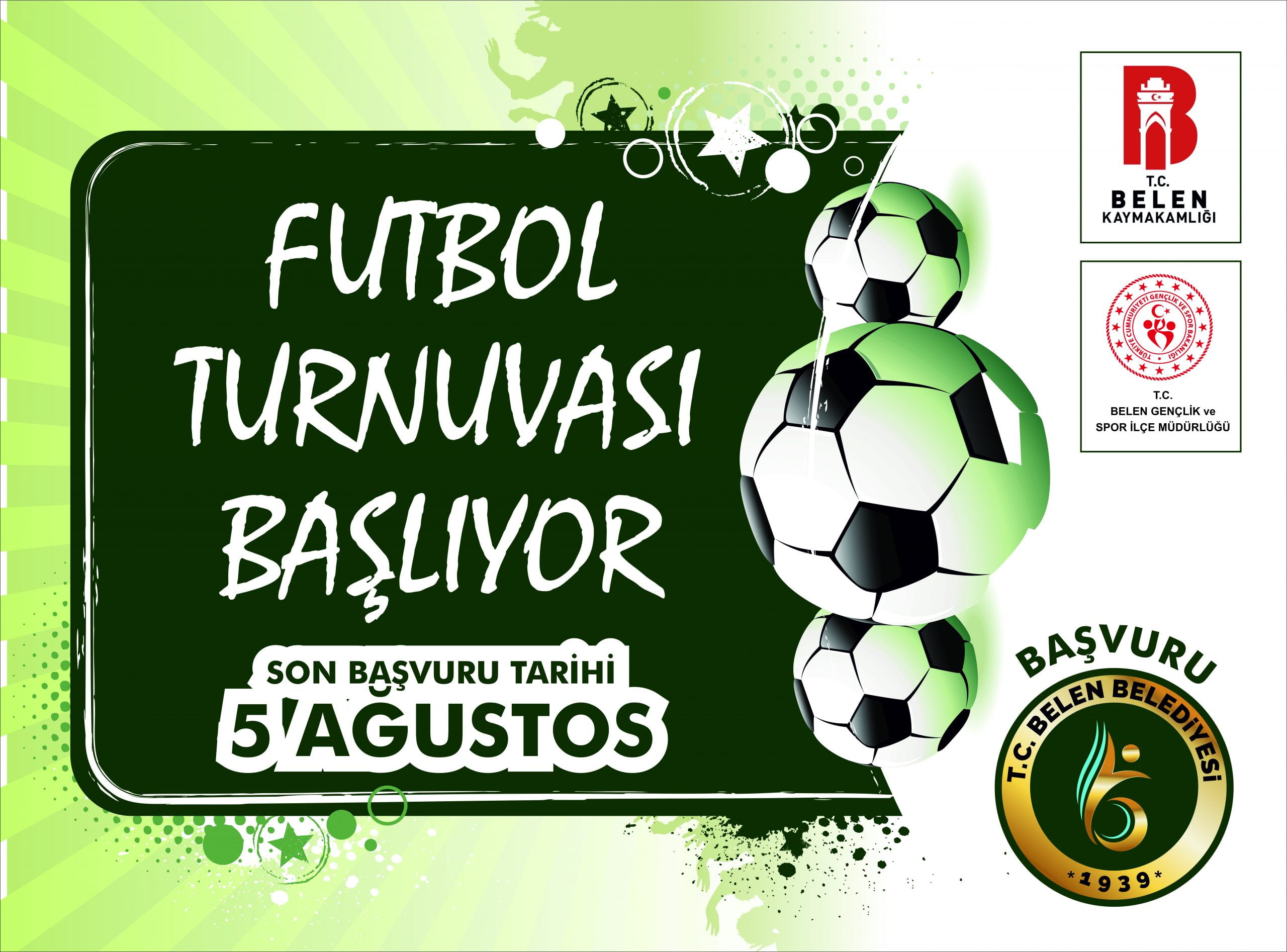 Belen Futbol Turnuvası Başlıyor