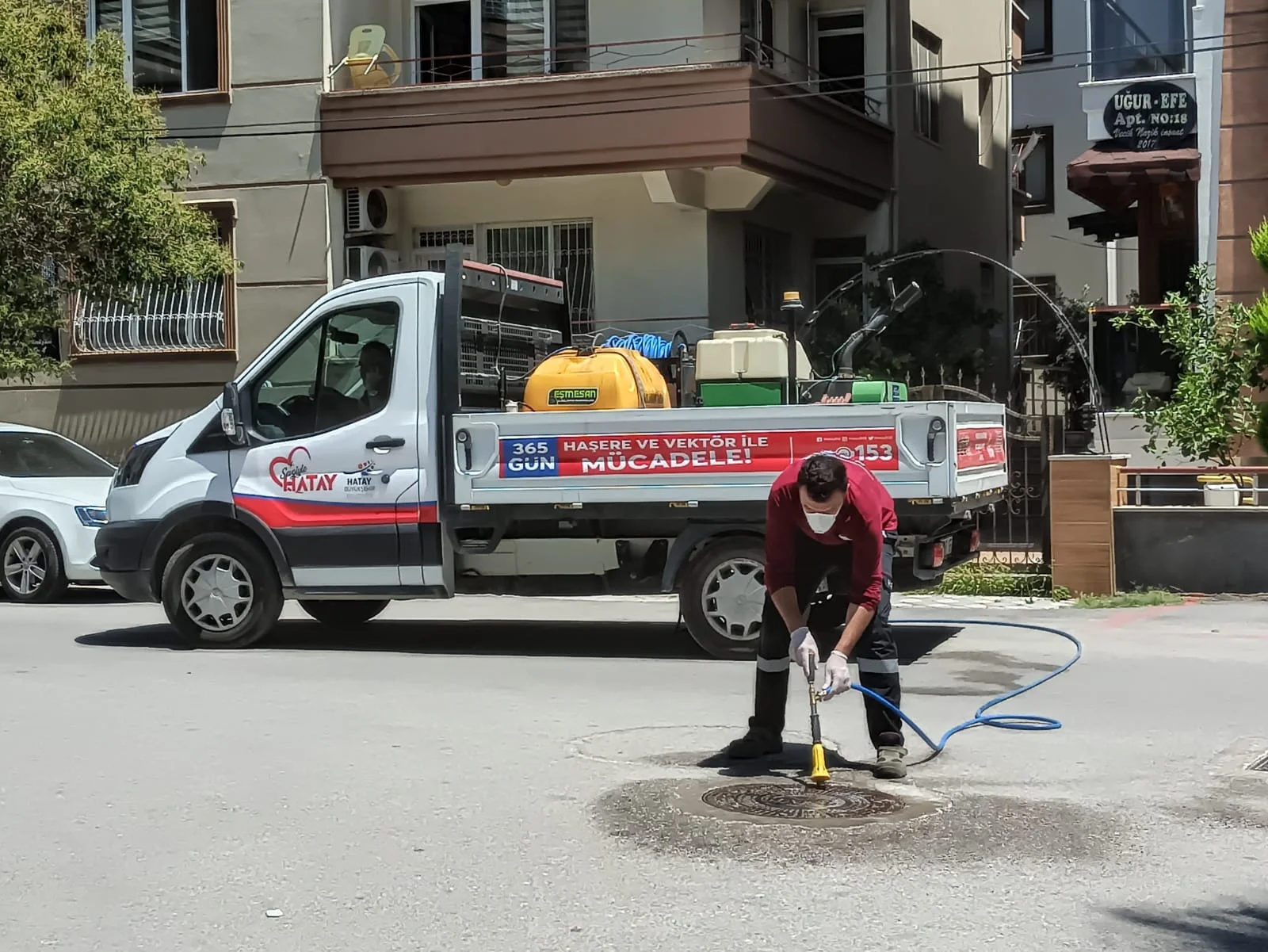 Haşere Ve Vektör Mücadelesi Devam Ediyor