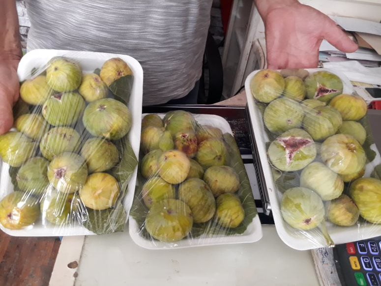 K&ouml;y Bah&ccedil;esi Şair Yazar T&uuml;rkeri&rsquo;den Halka İncir İkramı