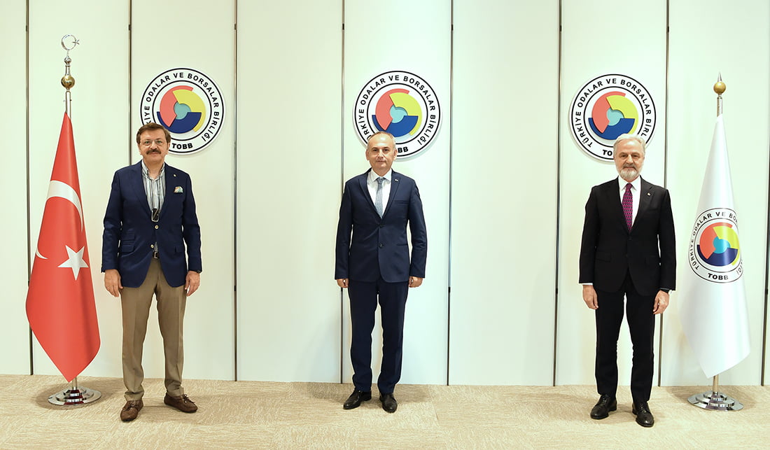 TOBB Başkanı Hisarcıklıoğlu&#8217;na Anlamlı Ziyaret