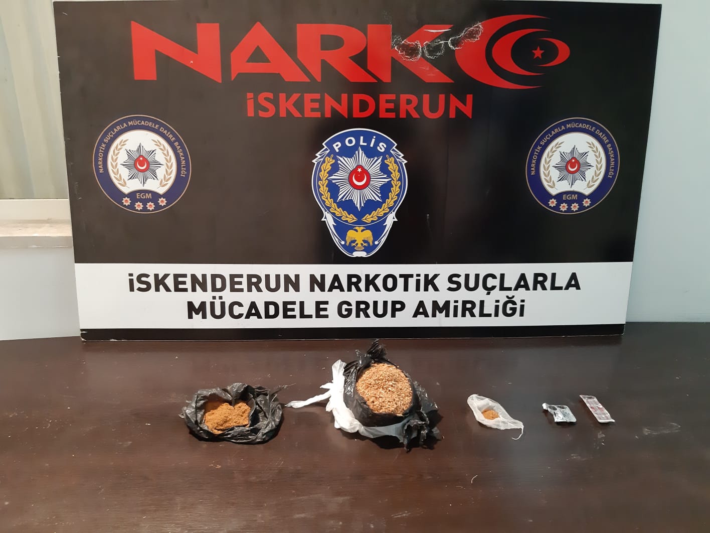 İskenderun’da Uyuşturucu Operasyonu