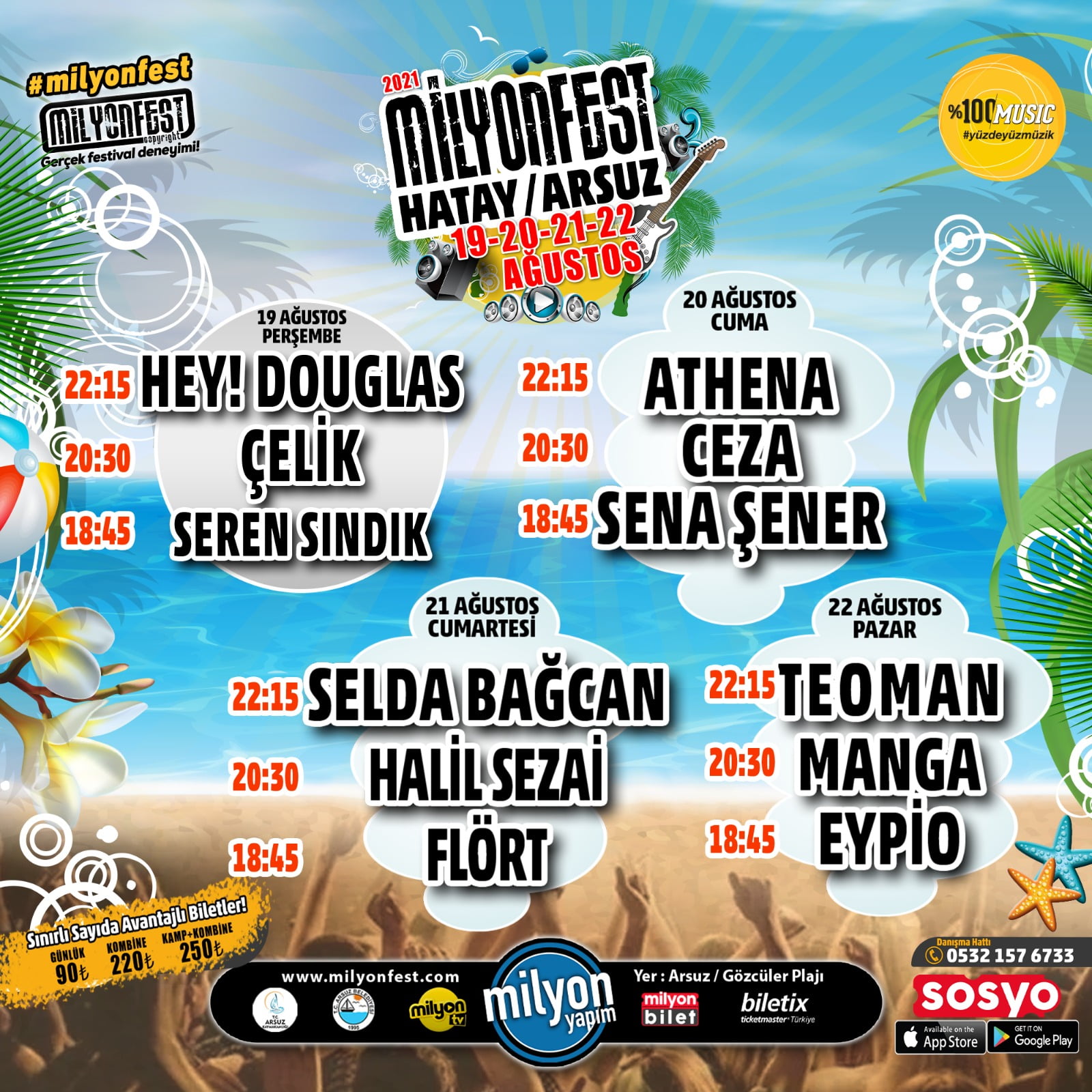 Ertelenen Milyonfest Başlıyor