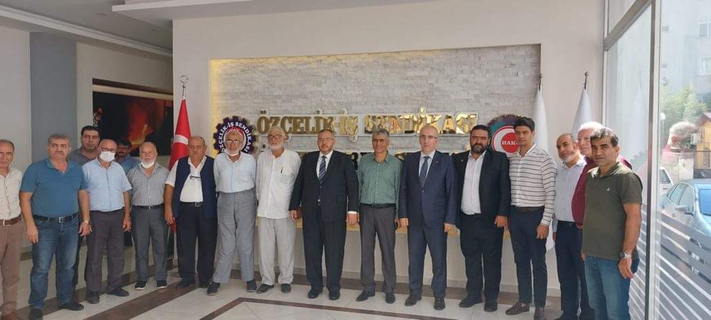 Saadet Partisinden Özçelik İş Sendikasına Ziyaret