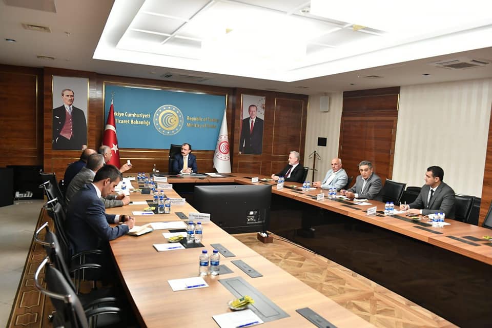 İTSO  Başkanı Yılmaz, Ticaret Bakanı Muş&rsquo;a B&ouml;lgemizin Sorunlarını anlattı