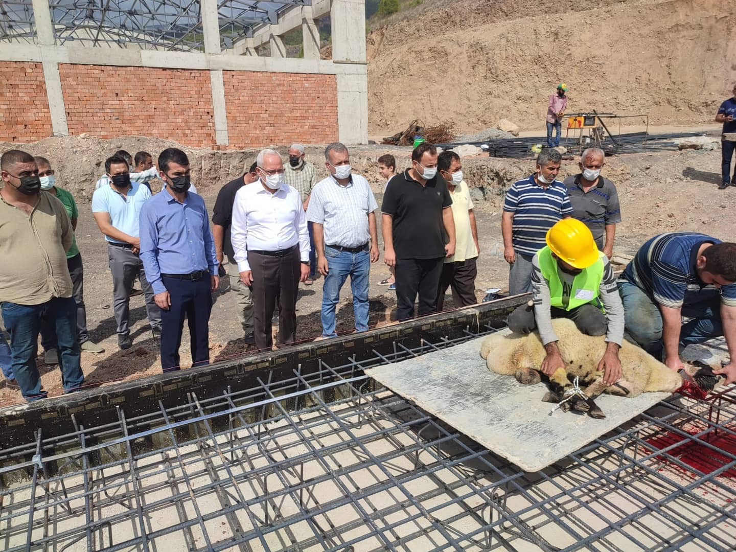 DENİZCİLER ÇOK AMAÇLI SALON PROJESİNİN TEMELİ ATILDI