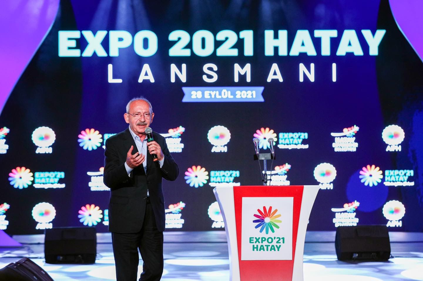 EXPO 2021 HATAY LANSMANI CHP LİDERİ KEMAL KILIÇDAROĞLU’NUN KATILIMIYLA YAPILDI