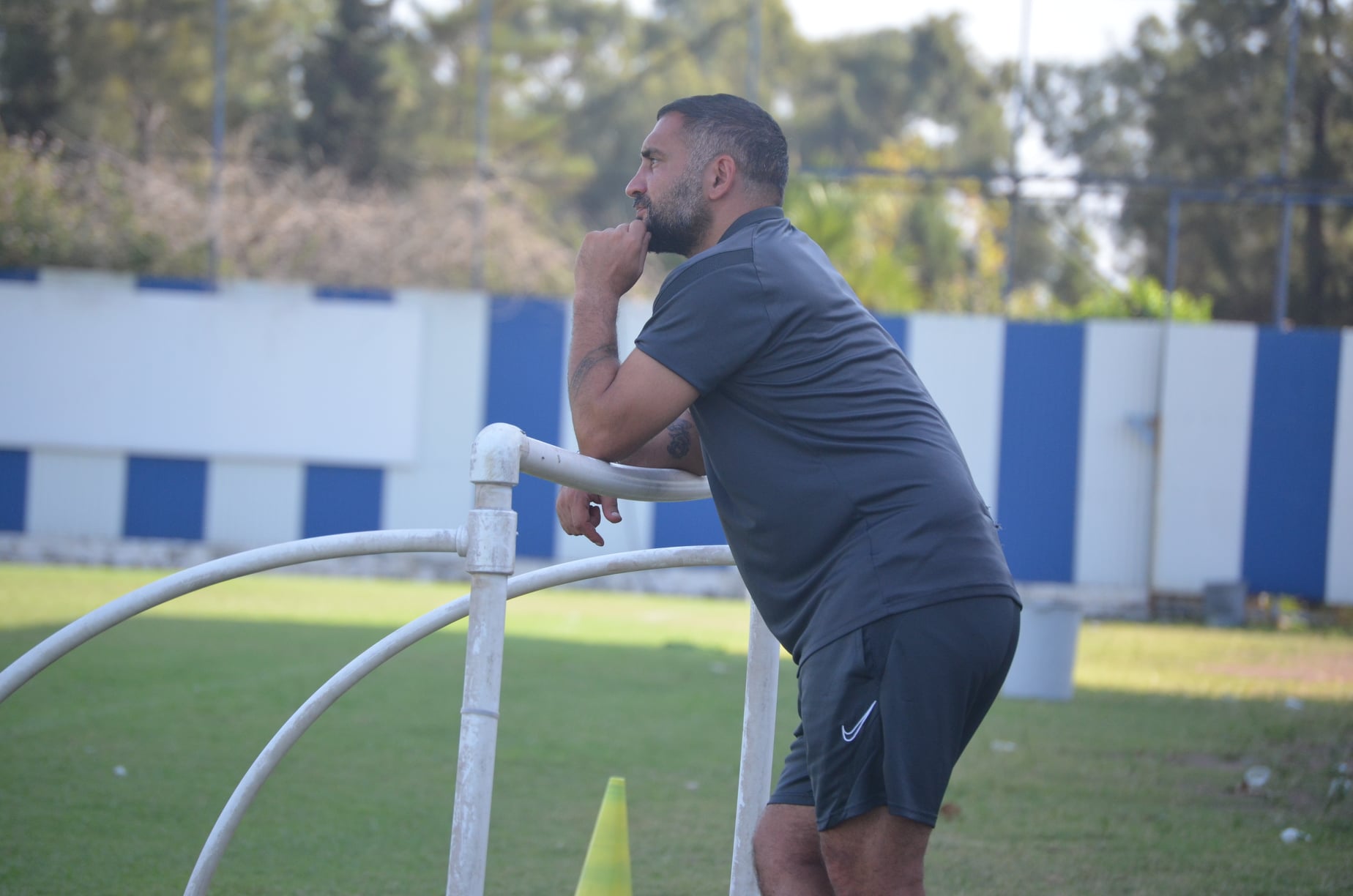 İSKENDERUN SPOR TEKNİK DİREKT&Ouml;R&Uuml; &Uuml;MİT KARAN’A SEVGİ SELİ