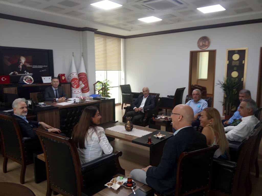 İTSO Y&ouml;netiminden Cumhuriyet Başsavcısı &Uuml;nalan&rsquo;a Nezaket Ziyareti