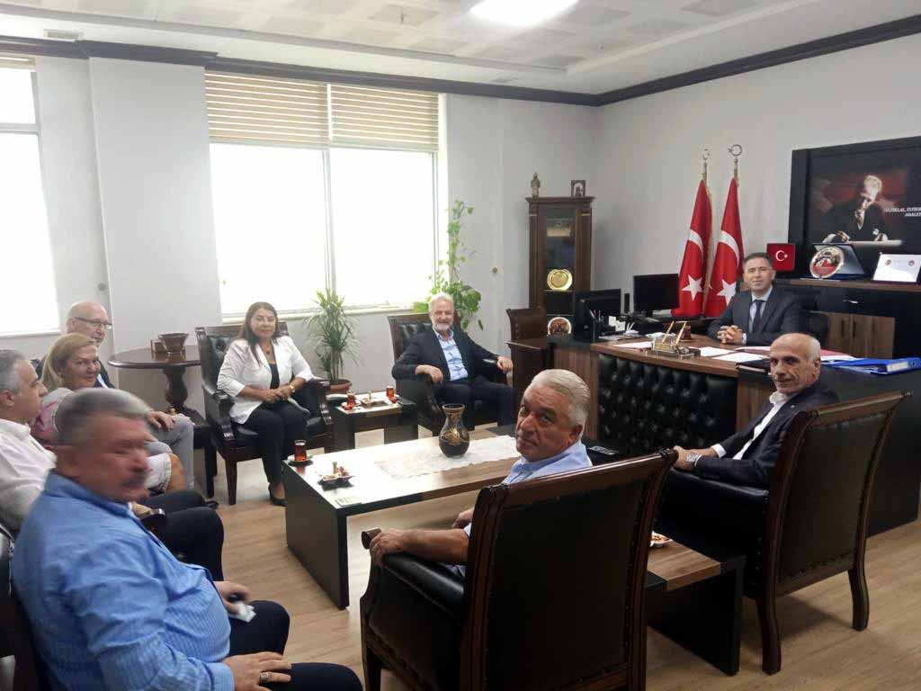 İTSO Y&ouml;netiminden Cumhuriyet Başsavcısı &Uuml;nalan&rsquo;a Nezaket Ziyareti