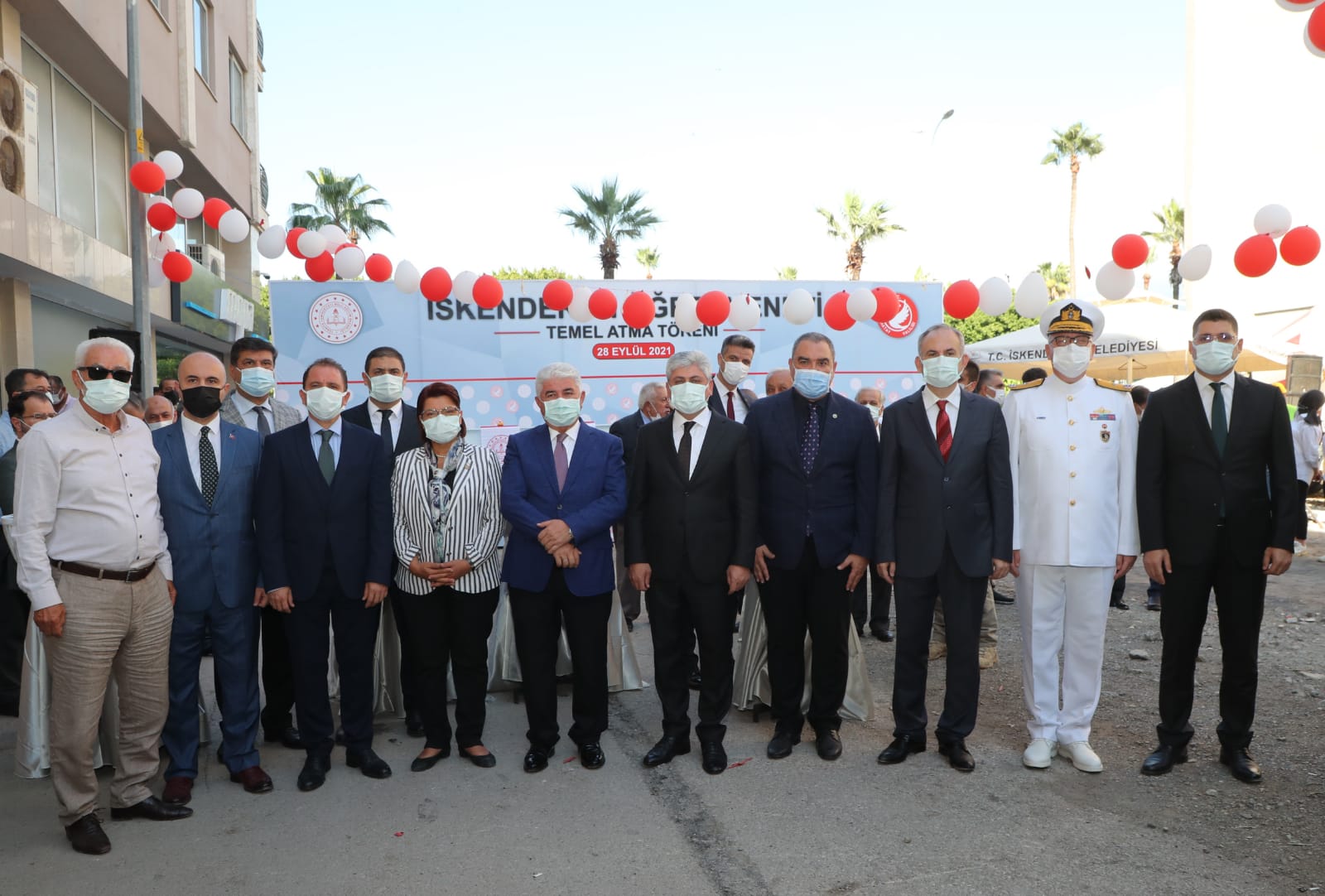 İskenderun Öğretmenevi ve Akşam Sanat Okulu Temel Atma Töreni Gerçekleştirildi