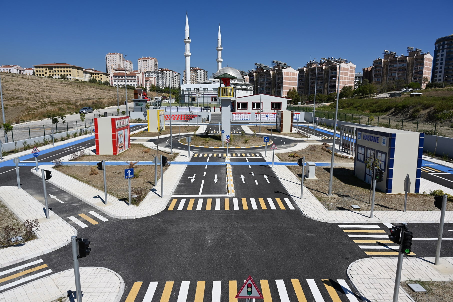 Çocuklar, Trafik Eğitim Parkı’nda Eğlenerek Öğrenecek