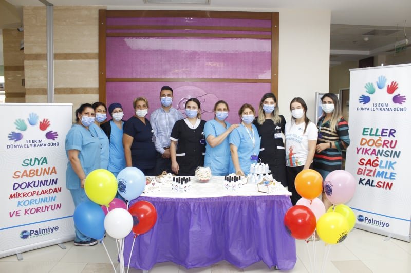 PALMİYE&rsquo;DE &lsquo;D&Uuml;NYA EL YIKAMA G&Uuml;N&Uuml;&rsquo; ETKİNLİĞİ